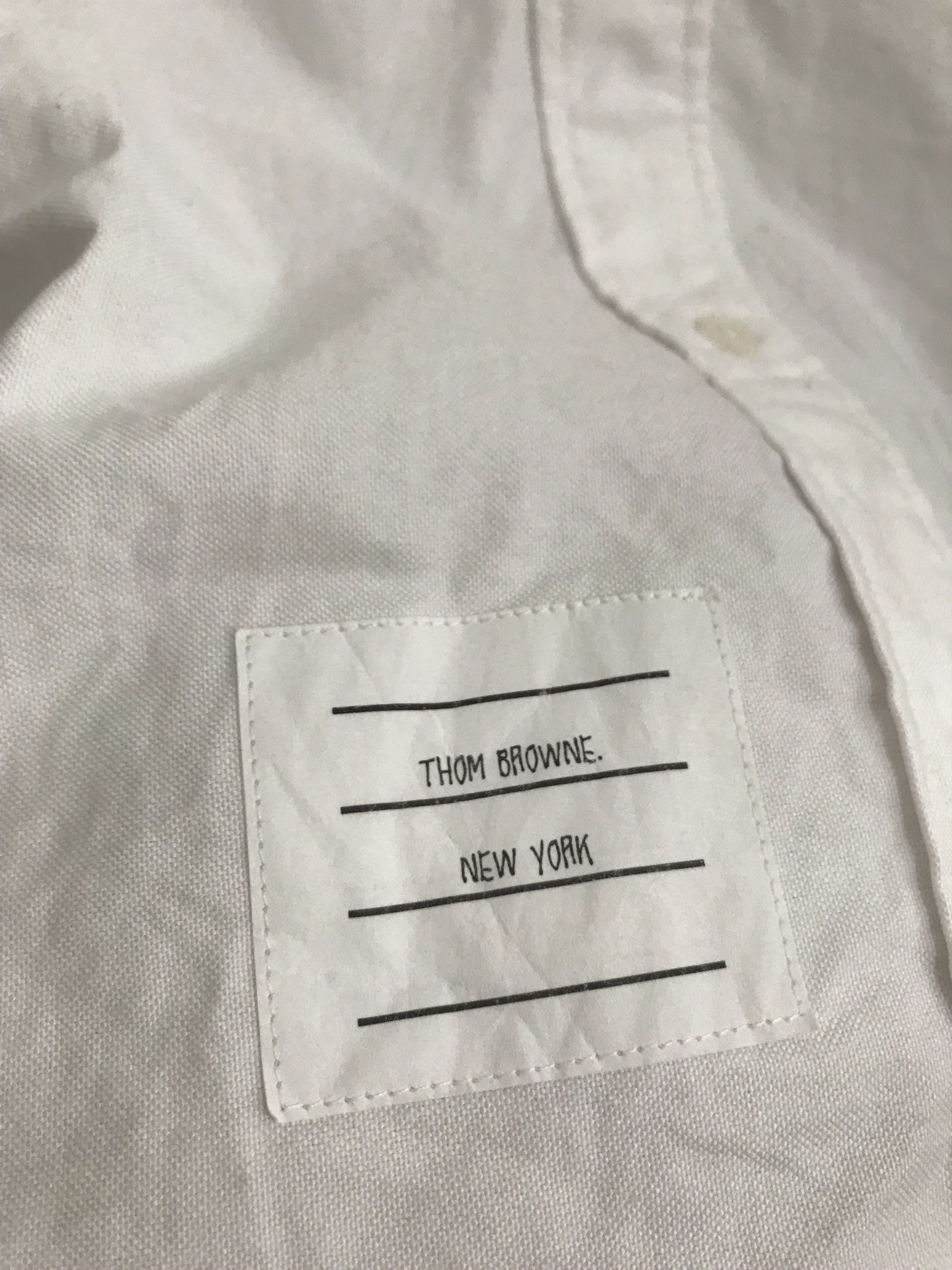 Thom Browne Rare Thom Browne Button Down Longsleeve with Tennis Crest Size US XS / EU 42 / 0 - 11 Thumbnail