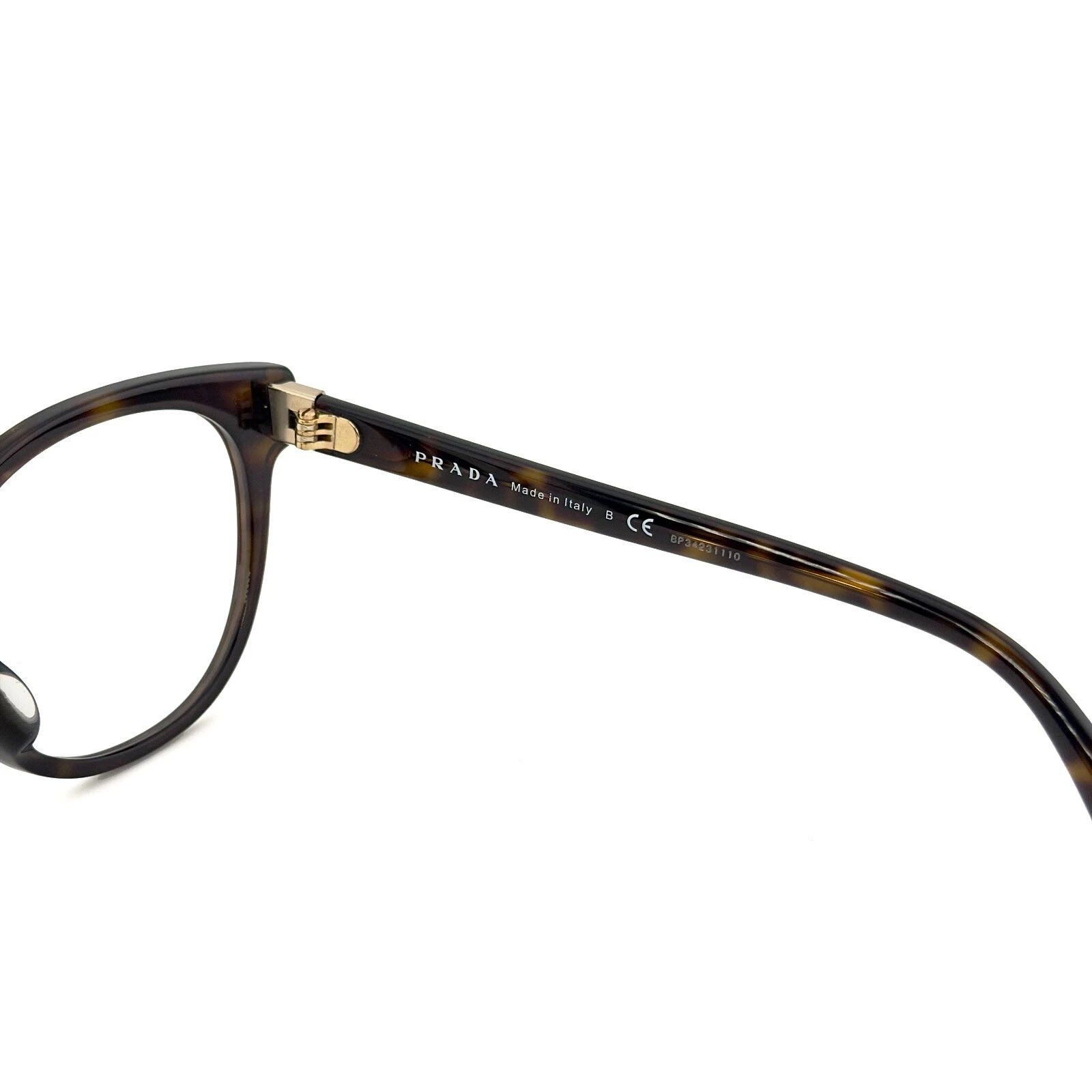 Prada PRADA 06T JOURNAL PR06TV Brown Eyeglasses Optical Frame Size ONE SIZE - 6 Thumbnail