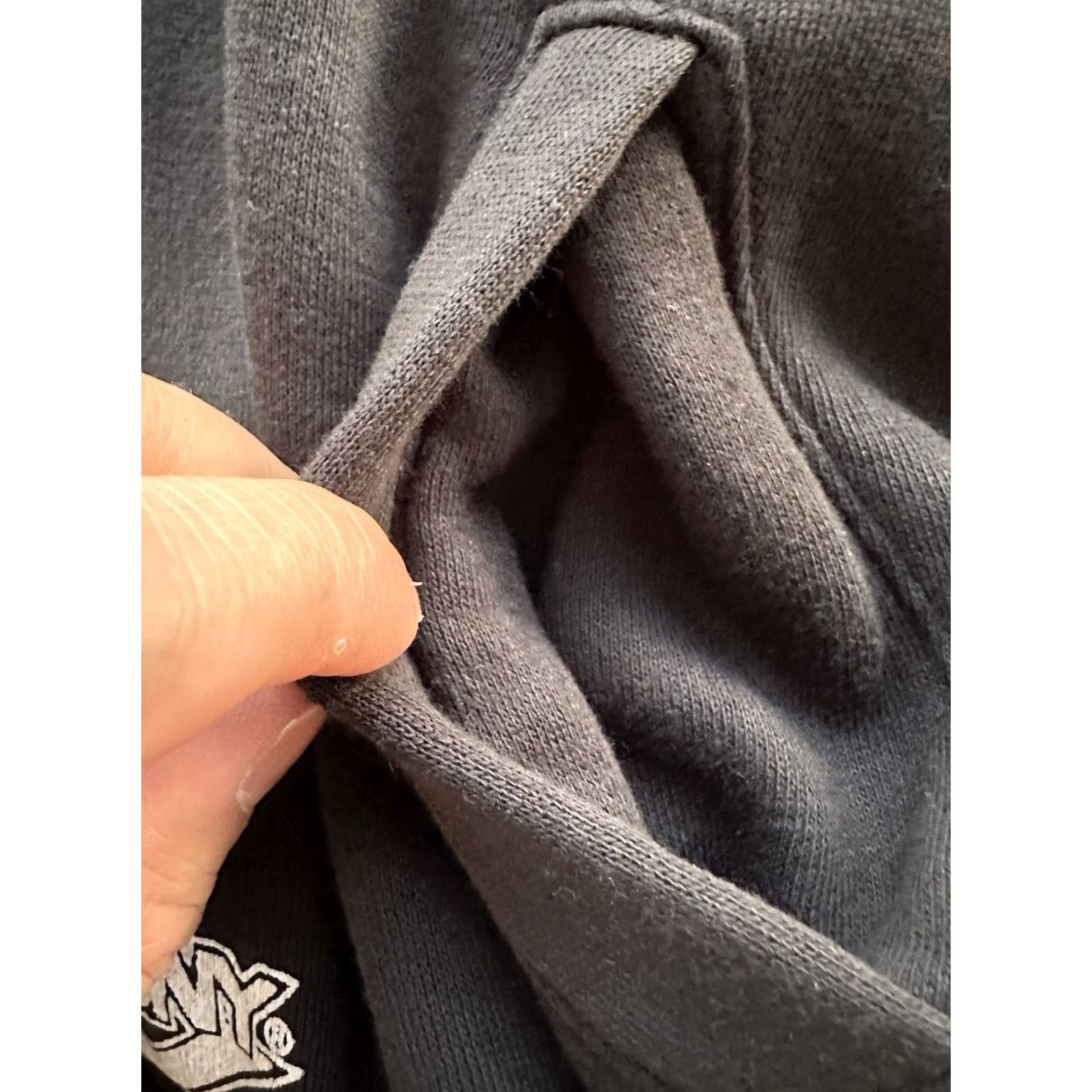 PONY VINTAGE Pony Brand Sweatshirt Full Zip Mens XL Black Red Blue Gray 80s 90s Knit Logo Cotton Blend Long Sleeve | Sweatshirt | Men Size US XL / EU 56 / 4 - 3 Thumbnail