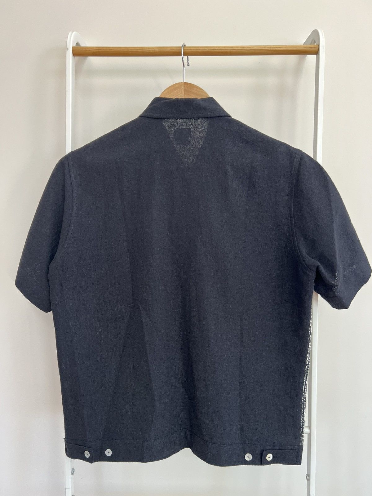 Scott Fraser Collection Scott Fraser Panel Shirt in Black Size US XS / EU 42 / 0 - 2 Thumbnail