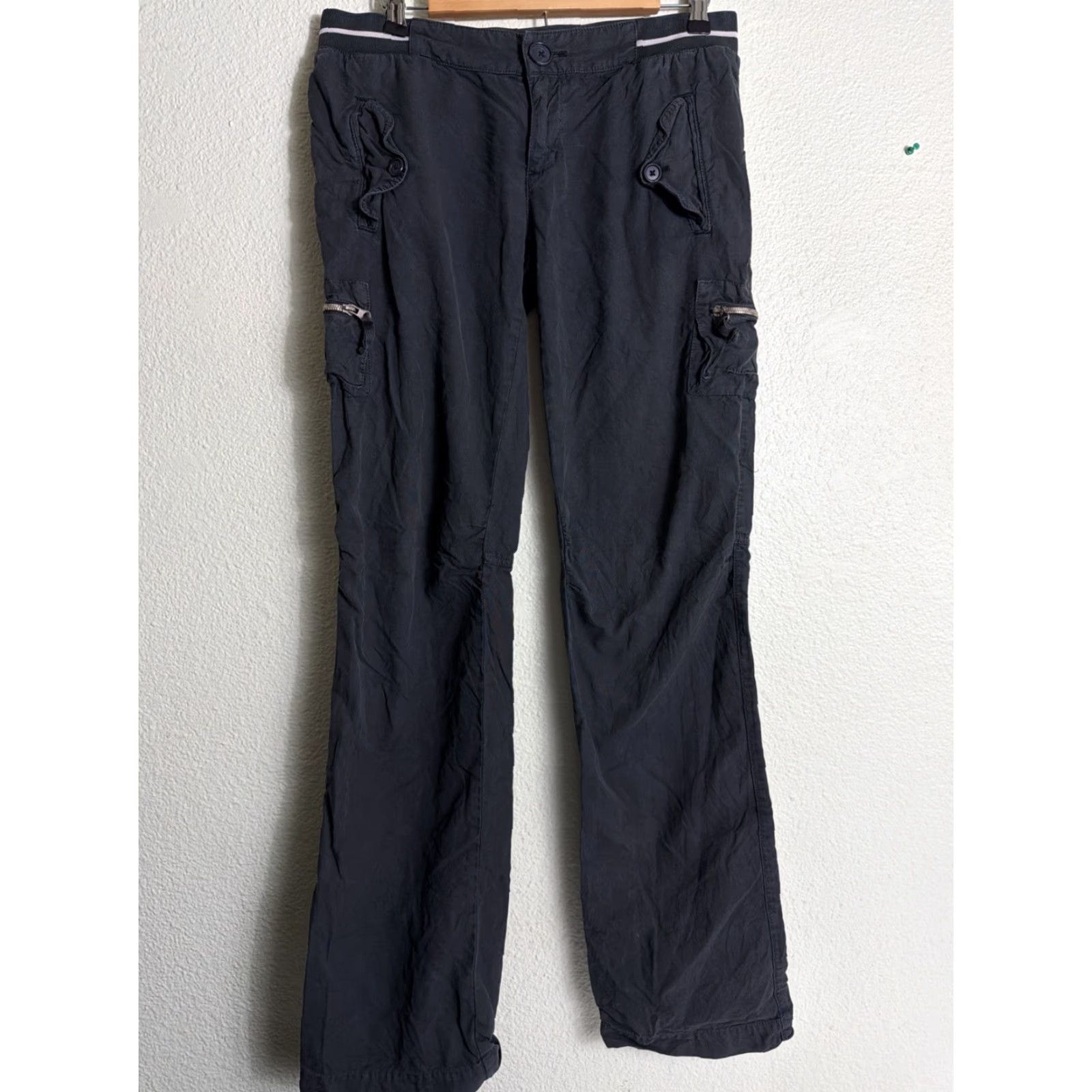 James Perse James Perse Men's Pants Gray Cargo Straight Utility Cotton 30 Regular Size 30 Inseam 34 Mens Size US 30 / EU 46 - 2 Thumbnail