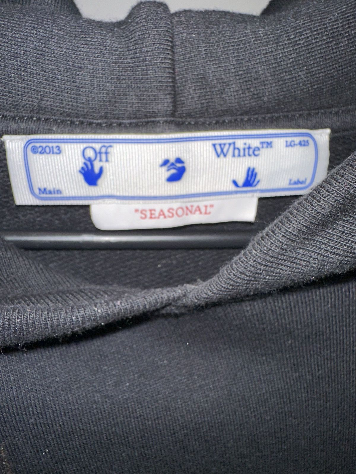Off-White Caravaggio Lute Hoodie Size US M / EU 48-50 / 2 - 2 Thumbnail
