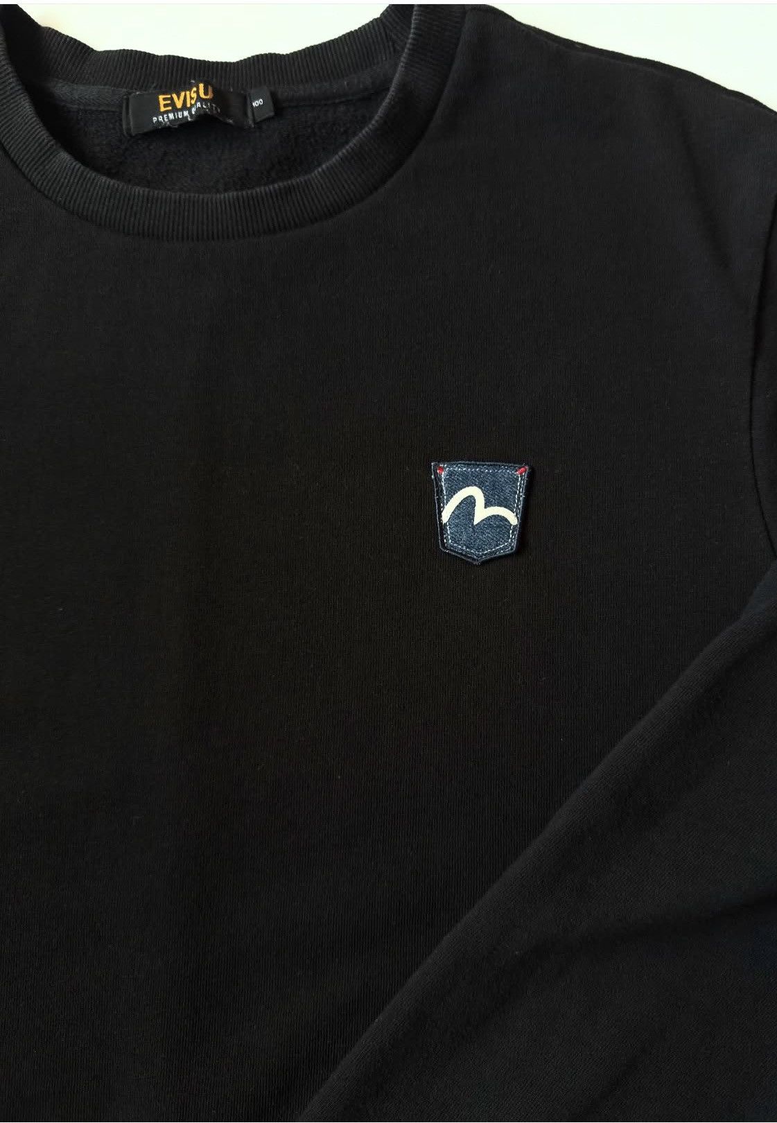 Evisu Evisu black sweatshirt L sz Size US L / EU 52-54 / 3 - 2 Thumbnail