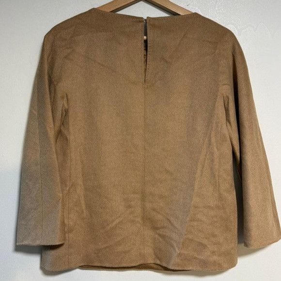 Max Mara MaxMara Camelhair Top Sz 8 (IT 42 / US 8 / FR 40) – Italy Size M / US 6-8 / IT 42-44 - 5 Thumbnail