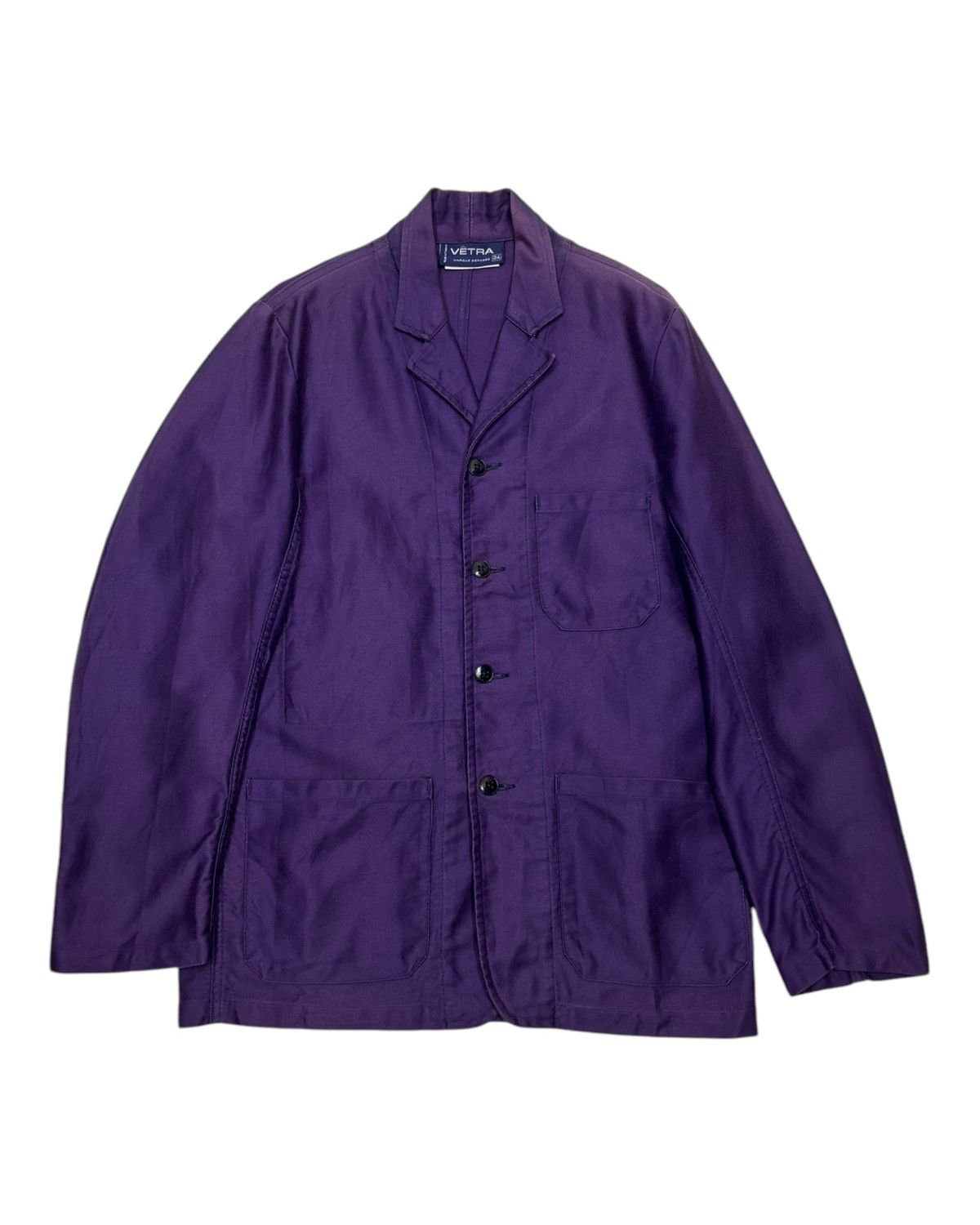 Le Laboureur × Vetra × Vintage Vetra Cotton Chore Workwear Jacket Size US S / EU 44-46 / 1 - 7 Thumbnail