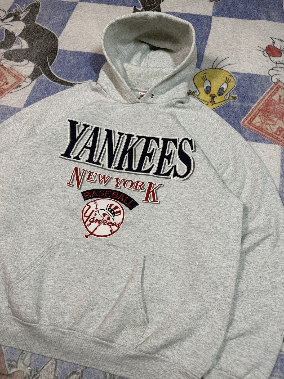 MLB Vintage new york yankees sweatshirt Size US XL / EU 56 / 4 - 2 Thumbnail