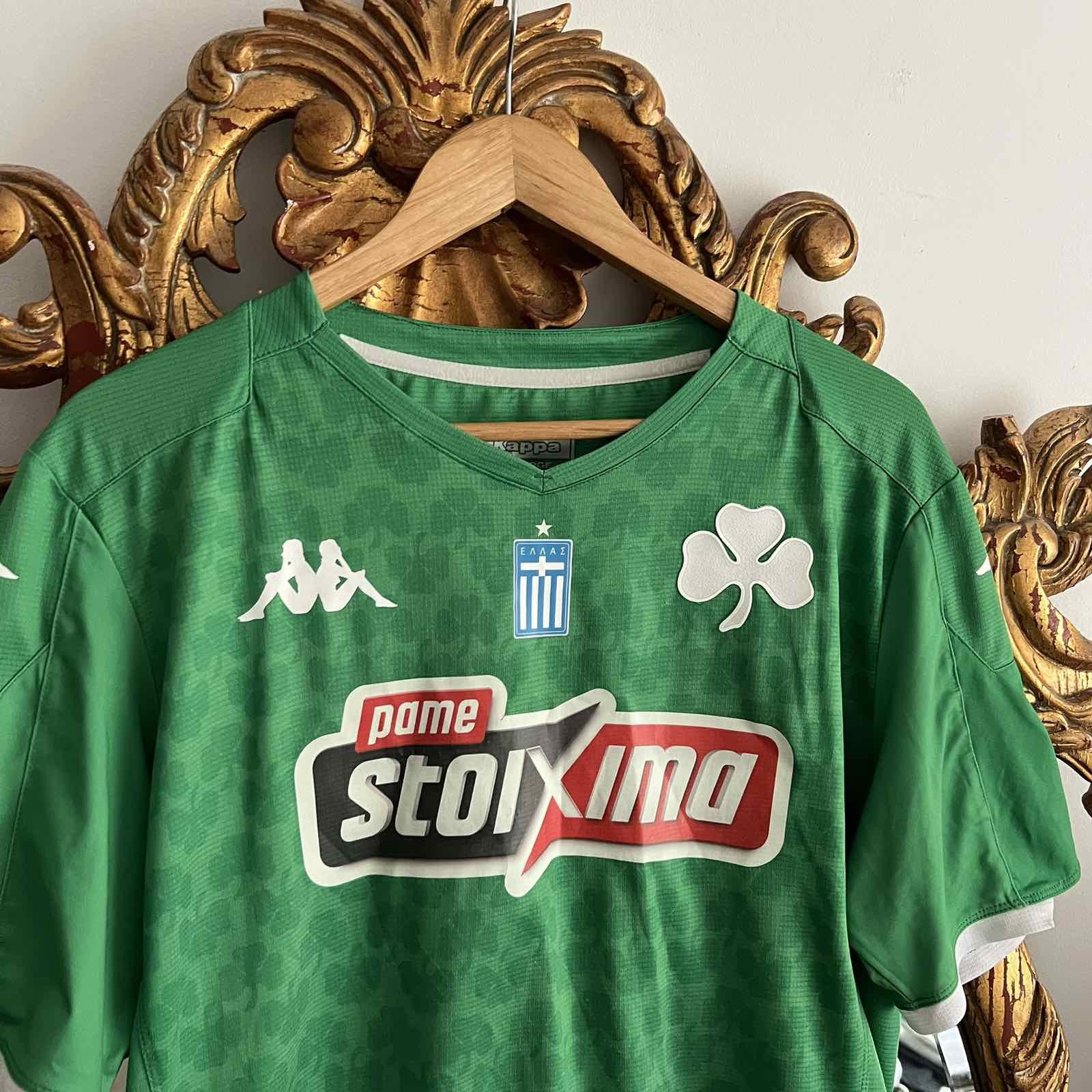 Kappa Rare Kappa Panathinaikos 2021-22 Away soccer jersey size XXL Size US XXL / EU 58 / 5 - 4 Thumbnail