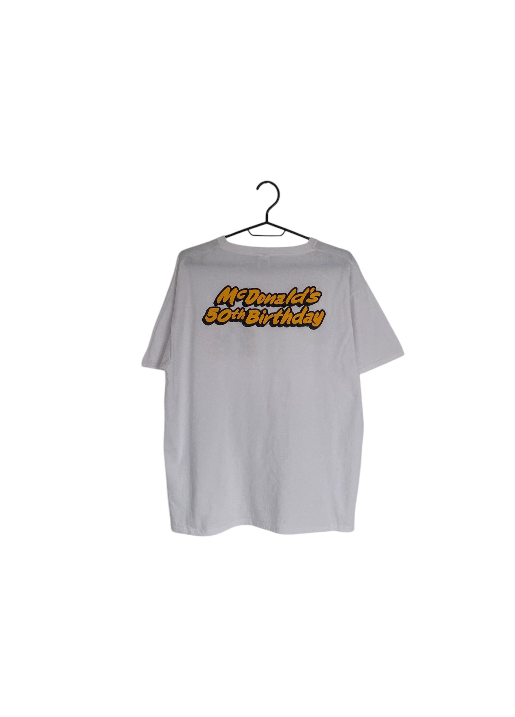 Vintage McDonald's 50th Birthday vintage tee Size US L / EU 52-54 / 3 - 3 Thumbnail