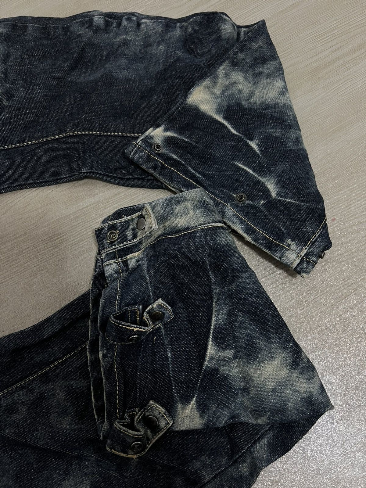Japanese Brand PPFM Multi Pocket Curve Denim Pants Size US 32 / EU 48 - 6 Thumbnail