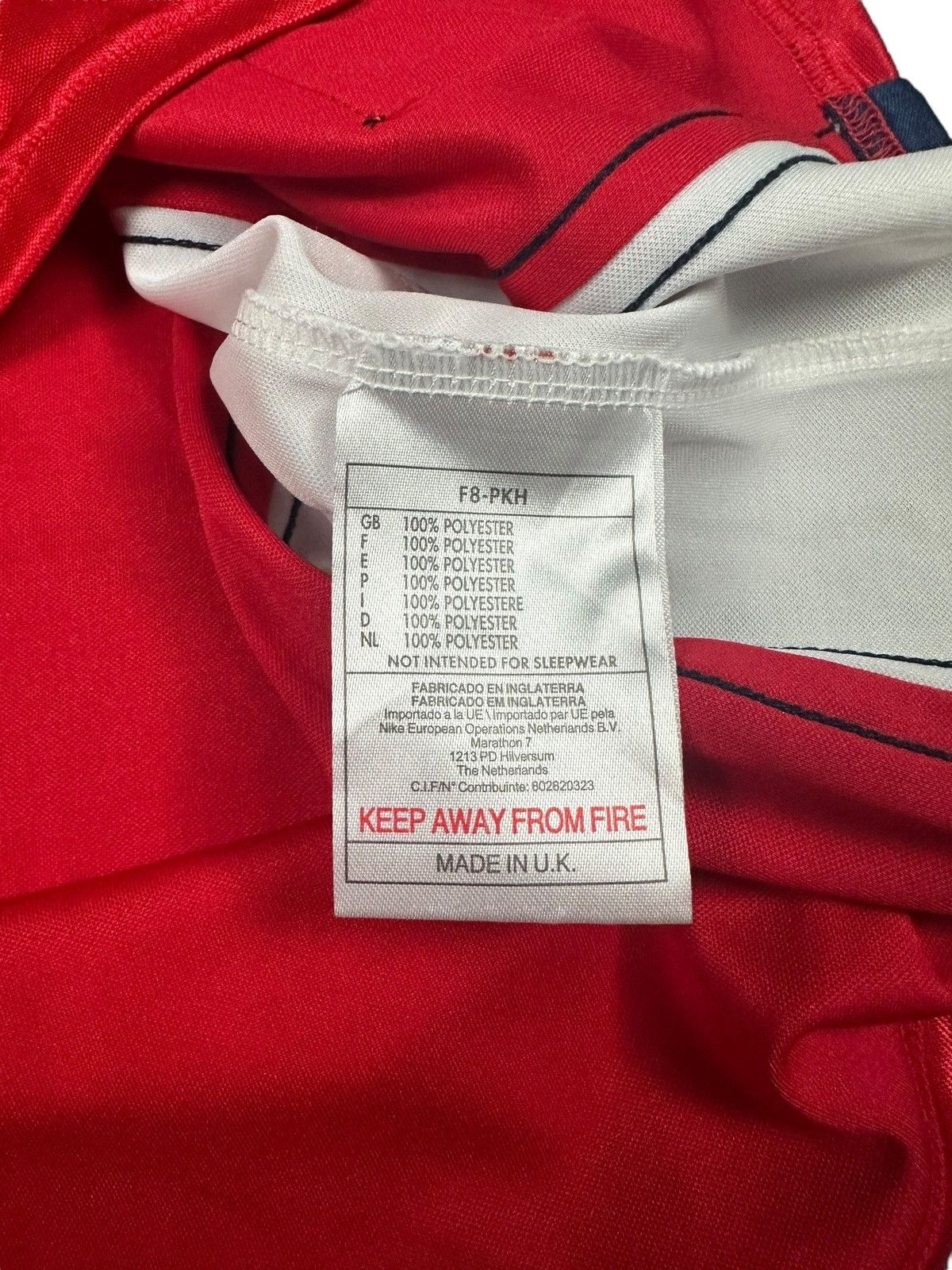 Nike Arsenal Bergkamp Vintage Jersey Size US XL / EU 56 / 4 - 9 Thumbnail