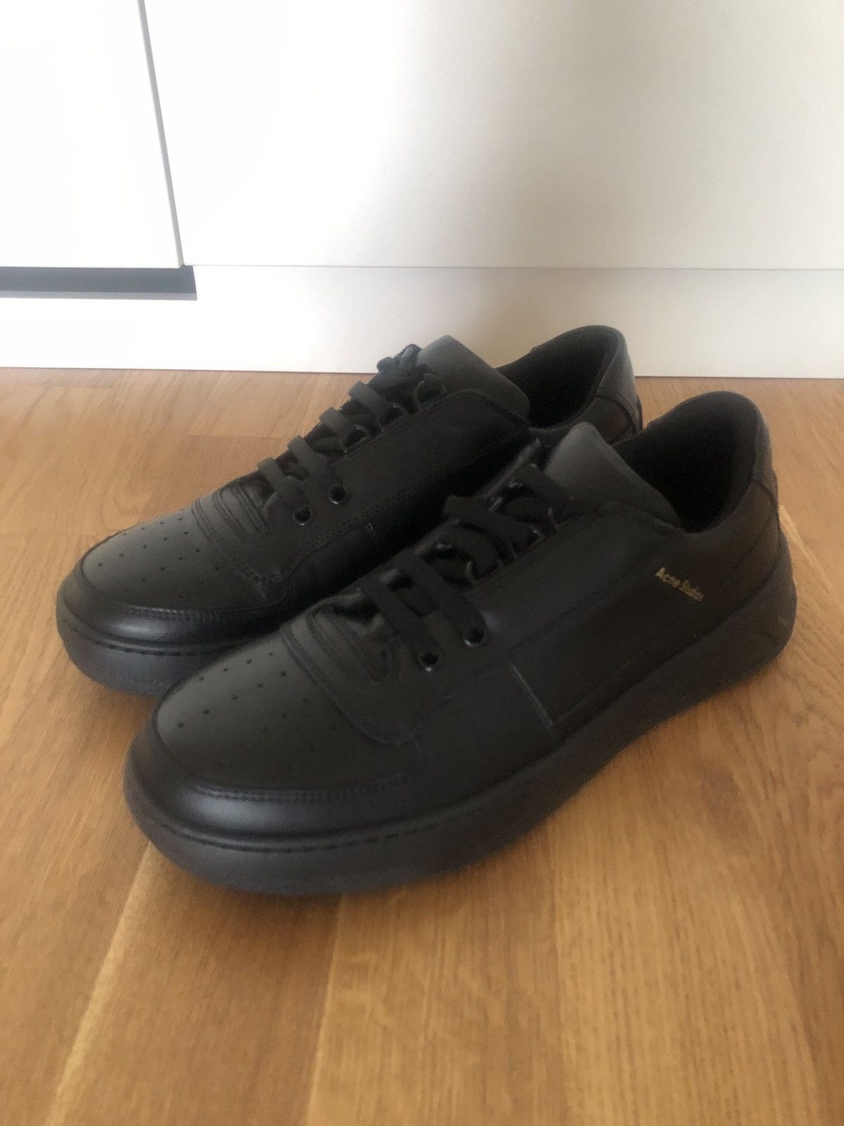 Acne Studios Acne, Black, Lace up sneakers Size US 7.5 / EU 40-41 - 5 Thumbnail