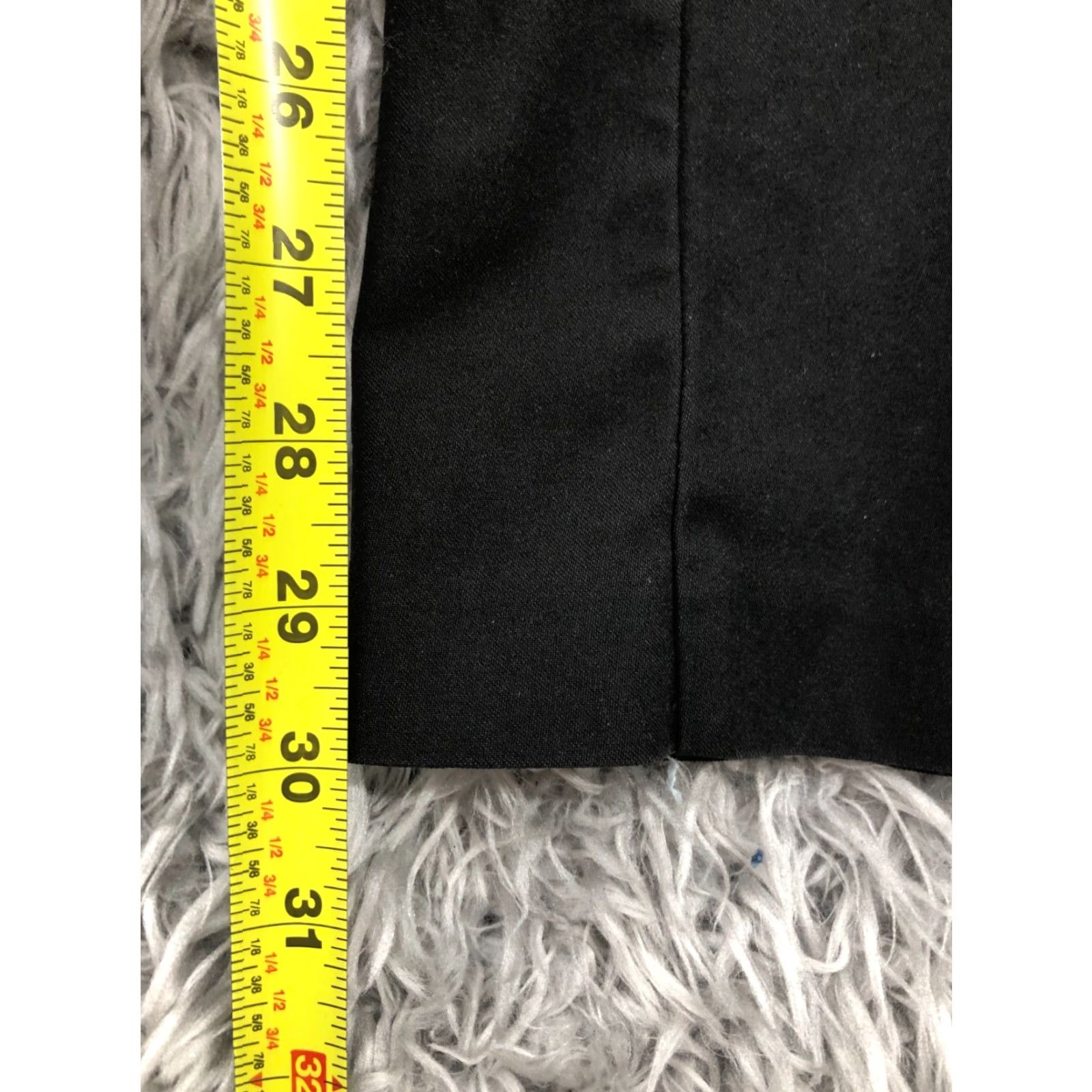 Express Express Wide-Leg Pants Womens Black Size 10 Stretch Pockets Dress Pants Retro Modern Colorful 90s Mens Womens Size 32" / US 10 / IT 46 - 3 Thumbnail