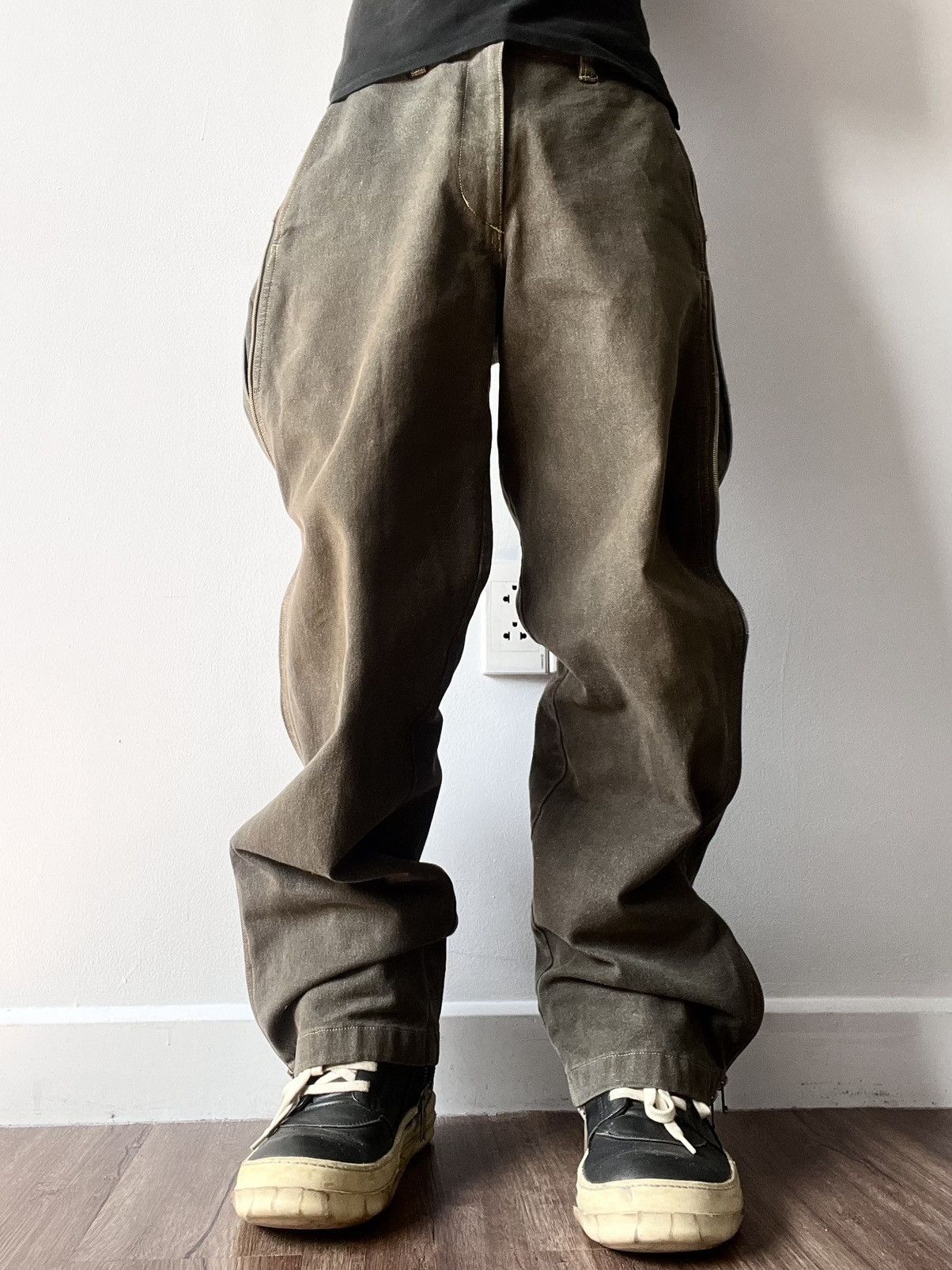 Lad Musician Lad Musician Multi Zipped Baggy Jeans Size US 32 / EU 48 - 6 Thumbnail