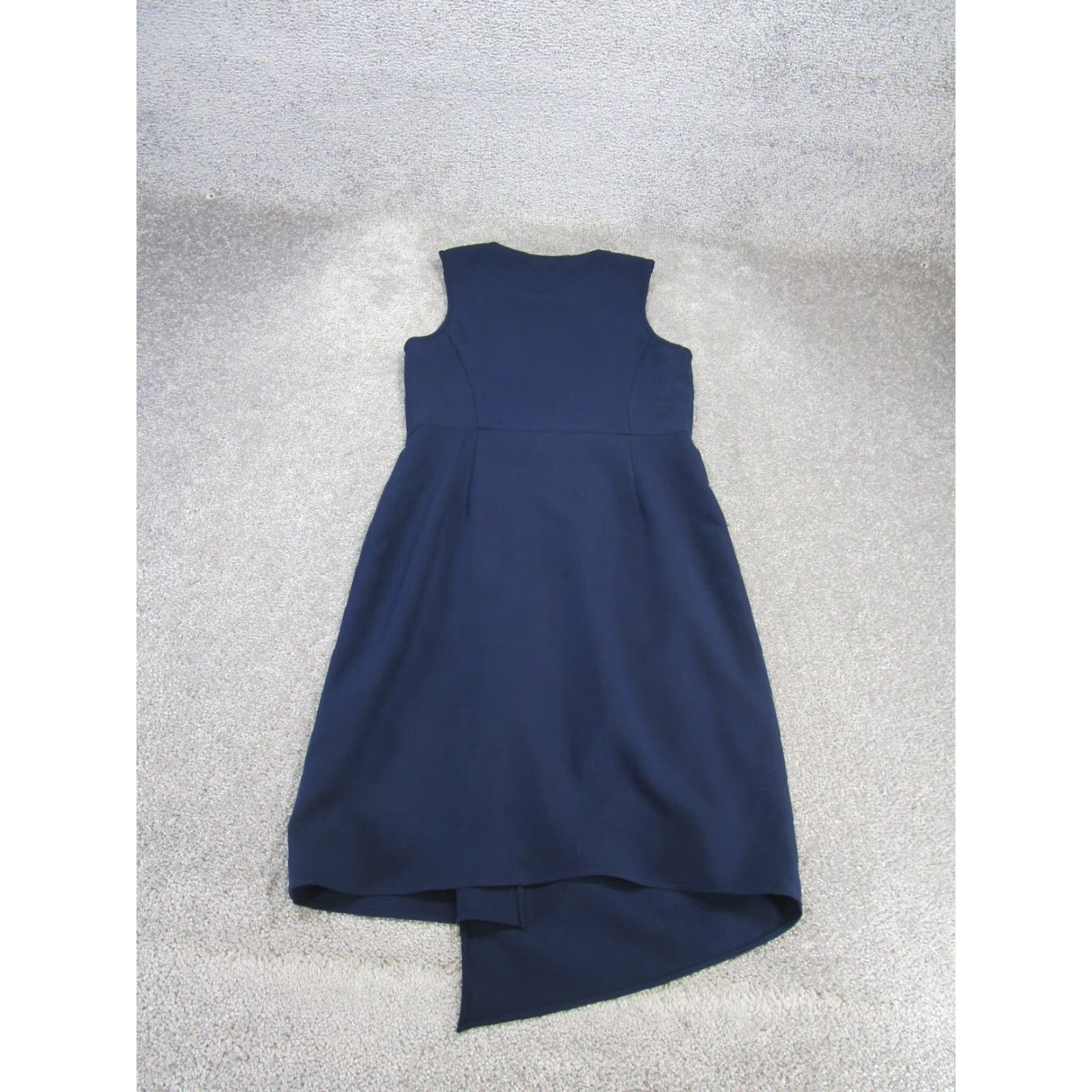 Anthropologie Anthropologie Bodycon Dress Womens 2 Blue Sleeveless Zip Knee Length Polyester Stretch Shirt Womens" Size XS / US 0-2 / IT 36-38 - 3 Thumbnail
