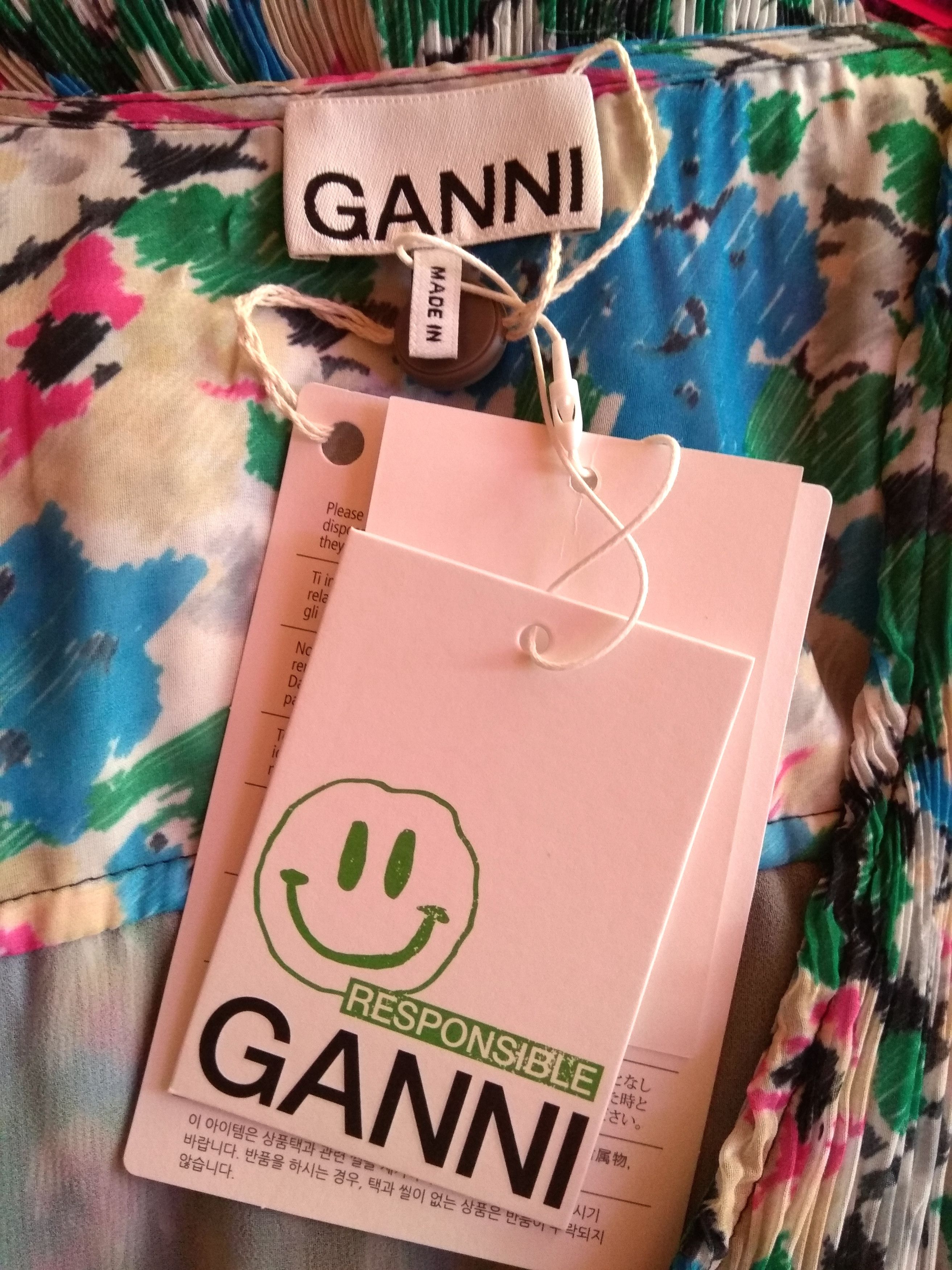 Ganni Pleated maxi dress Size S / US 4 / IT 40 - 5 Thumbnail