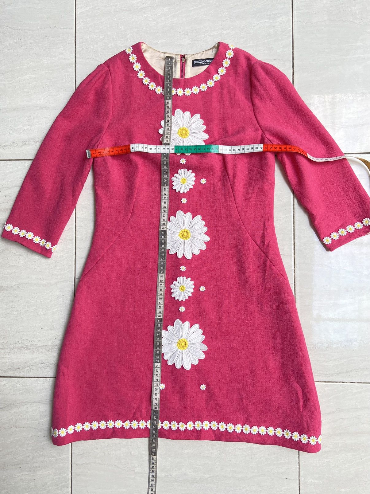 Dolce & Gabbana DOLCE & GABBANA Flower Motive Dress Size XS / US 0-2 / IT 36-38 - 13 Thumbnail