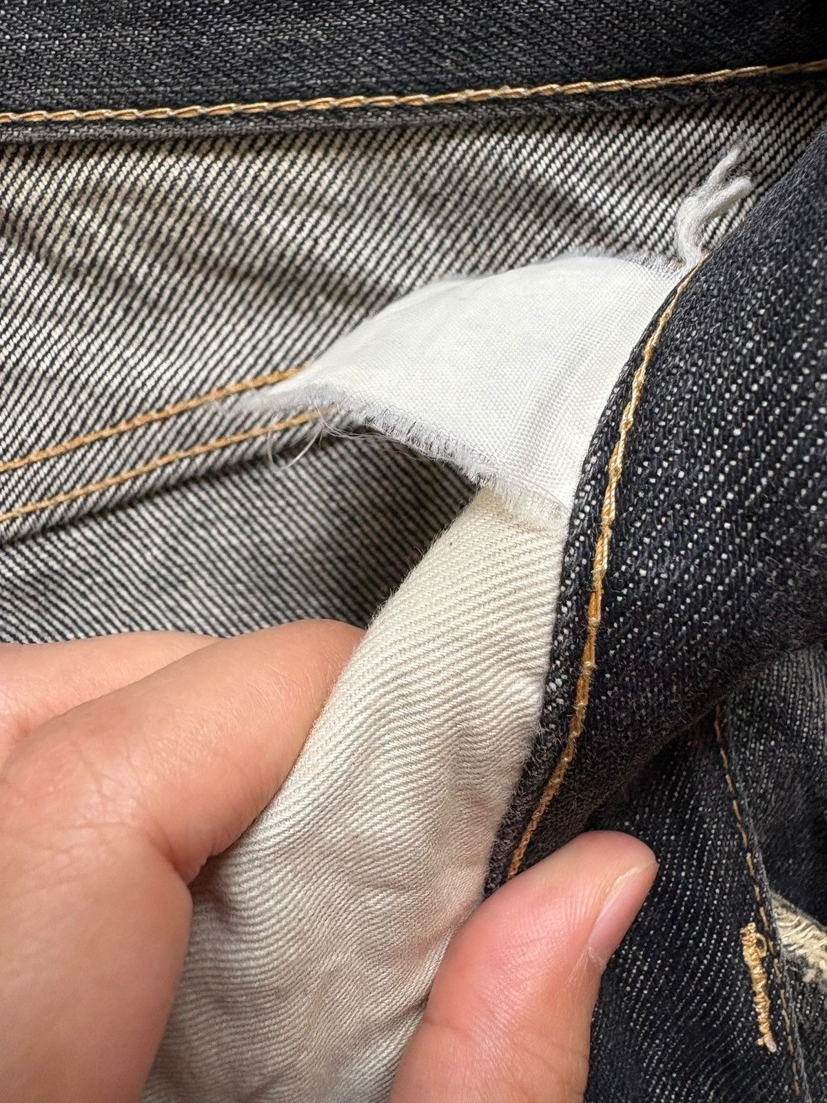 Japanese Brand Vintage Japanese Brand Button Fly Loose Baggy Jeans Size US 38 / EU 54 - 9 Thumbnail