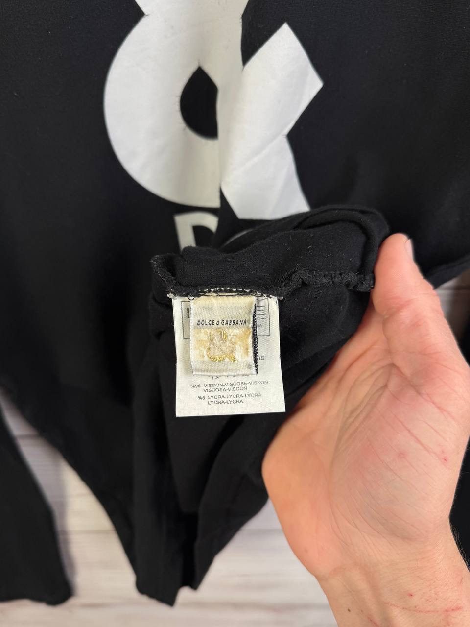 Dolce & Gabbana Dolce&Gabbana Long sleeve Big Logo Centre Y2K Size US M / EU 48-50 / 2 - 7 Thumbnail