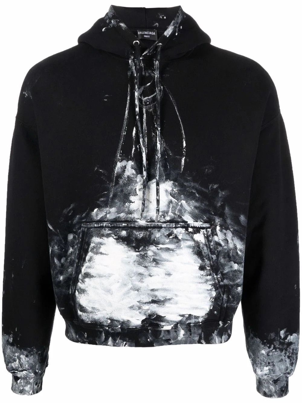 Balenciaga Balenciaga paint splatter hoodie | Grailed