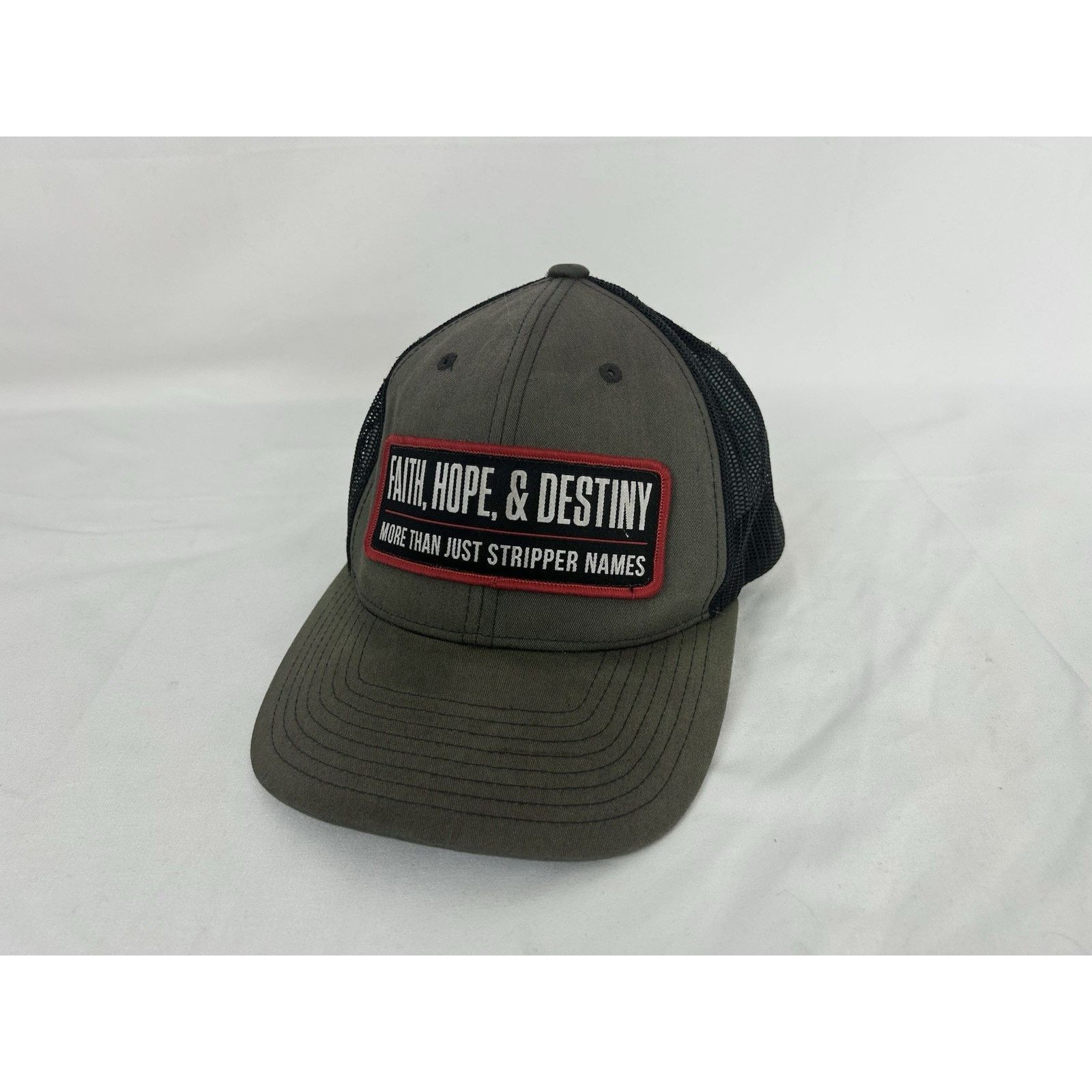 Yupong Faith Hope Destiny More than Just Stripper Names Funny Hat Size ONE SIZE - 1 Thumbnail