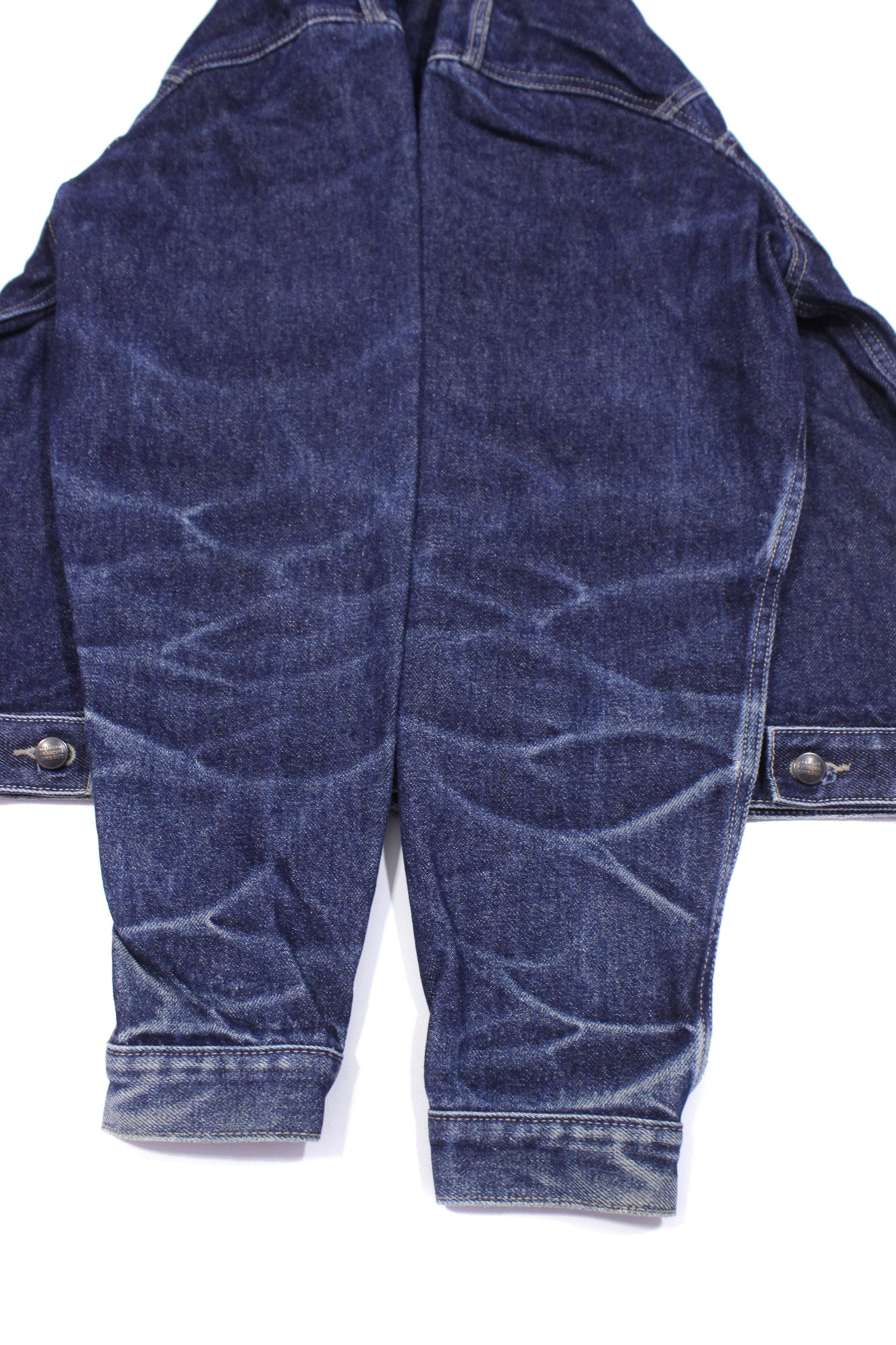 Marithe + Francois Girbaud Denim Faded Trucker Jacket Vintage Size US M / EU 48-50 / 2 - 8 Thumbnail