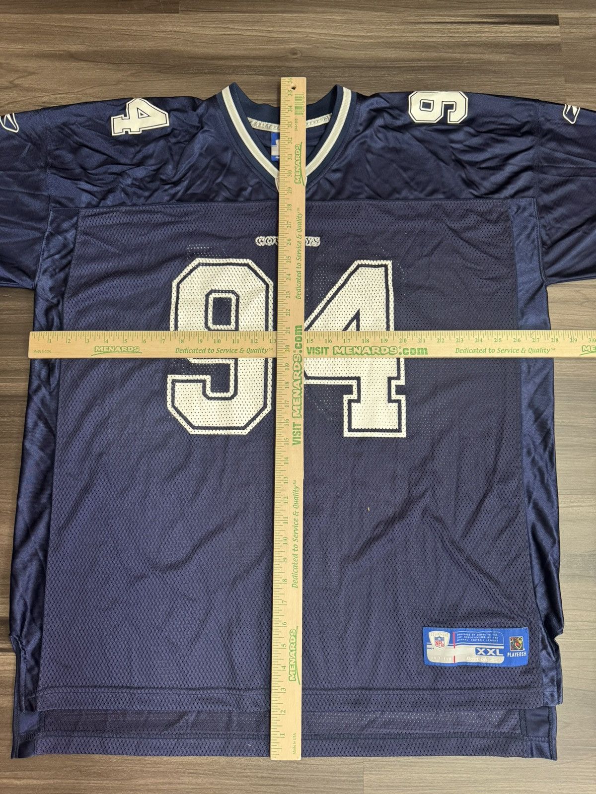 Reebok DeMarcus Ware #94 Dallas Cowboys NFL Equipment Home Jersey Size US XXL / EU 58 / 5 - 7 Thumbnail