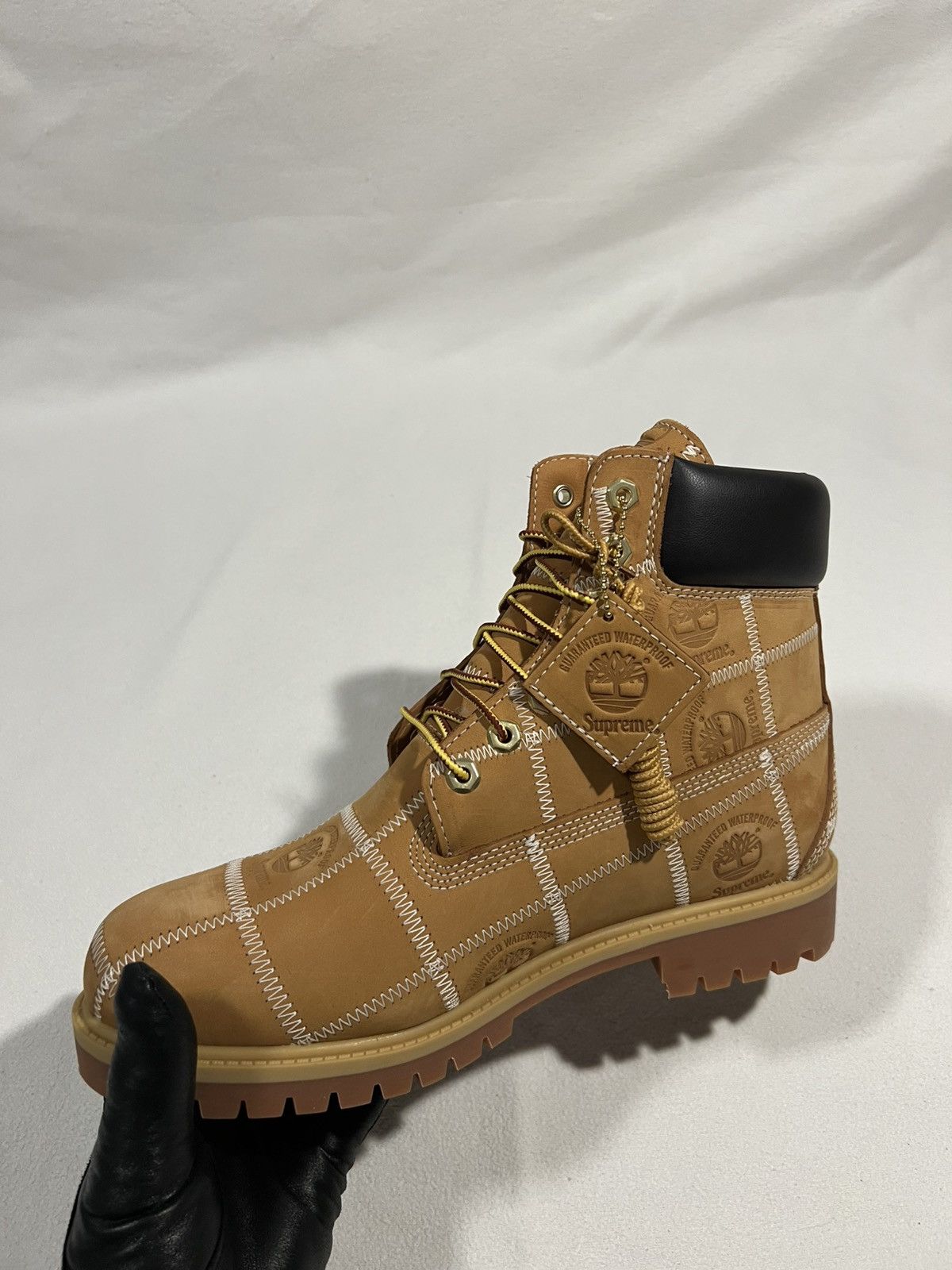 Supreme × Timberland Timberland x Supreme 6 inch Patchwork Boots ‘26 Size US 9.5 / EU 42-43 - 3 Thumbnail