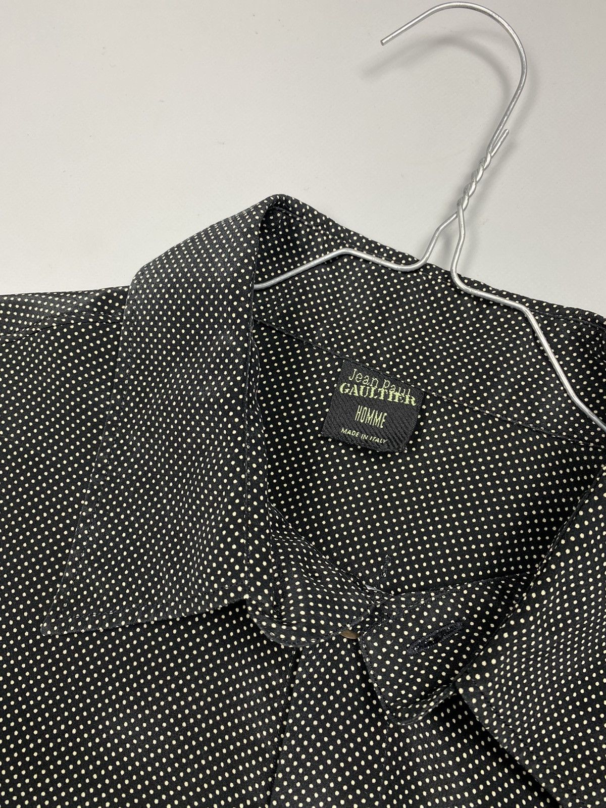 Jean Paul Gaultier × Vintage Jean Paul Gaultier vintage silk dots shirt size 16.5 Size US M / EU 48-50 / 2 - 4 Thumbnail