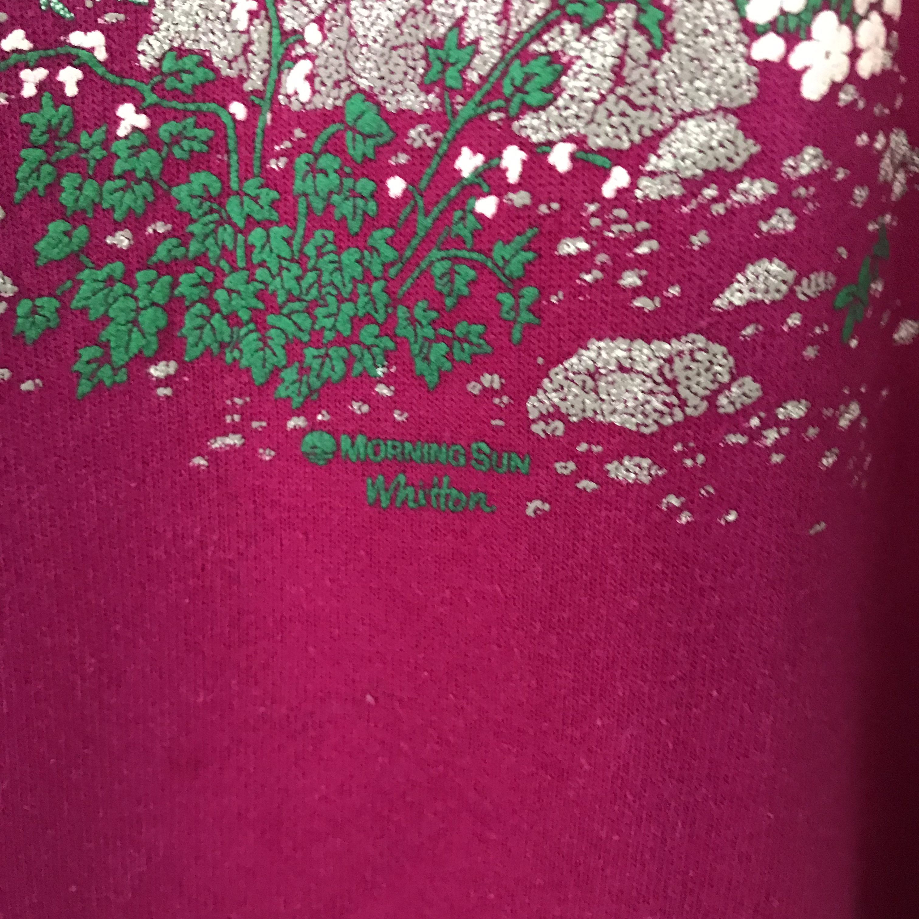 NCAA ntage 90s Morning Sun Pink Sweatshirt- 595 Size US M / EU 48-50 / 2 - 5 Thumbnail