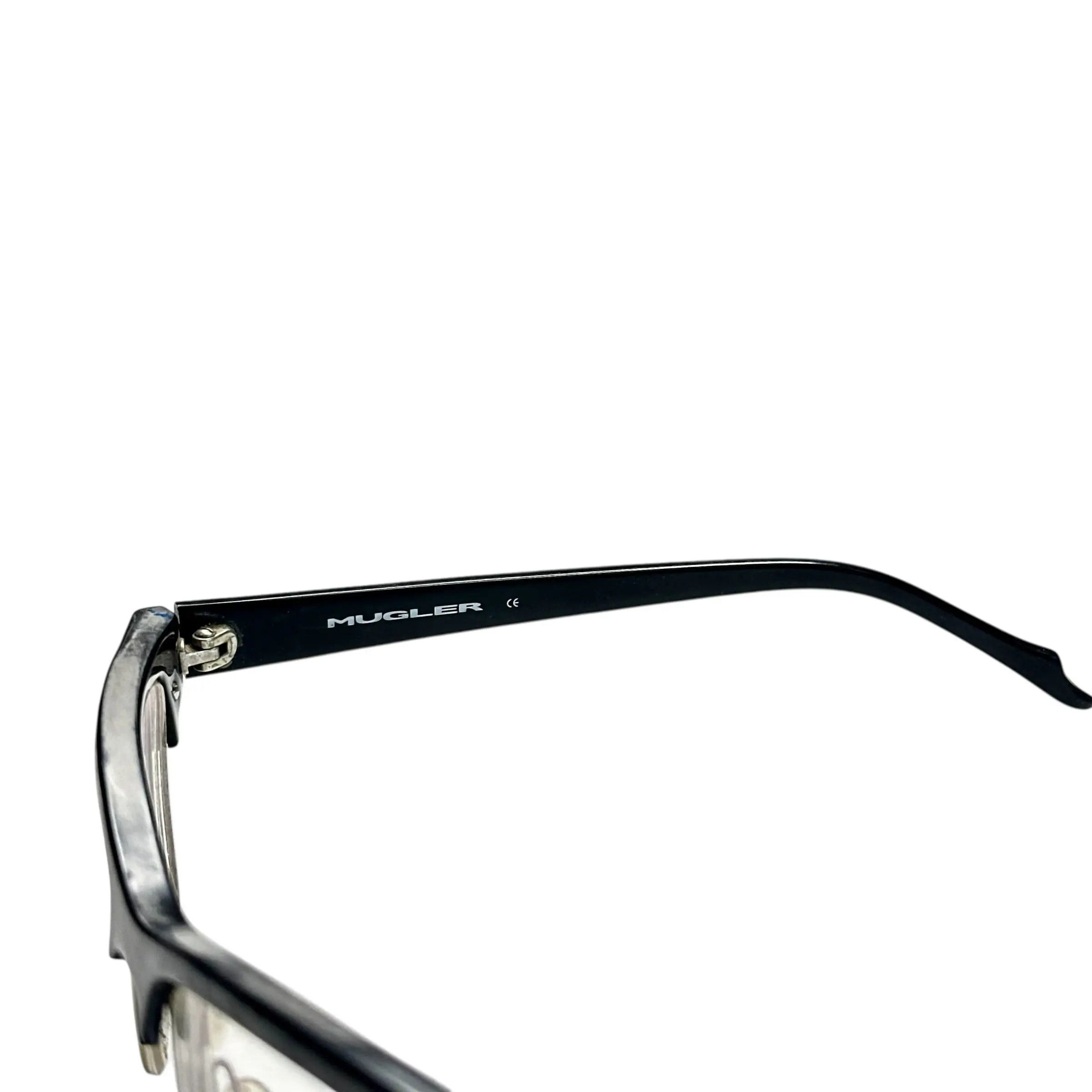 Thierry Mugler Thierry Mugler wayfarer vintage glasses Size ONE SIZE - 7 Thumbnail
