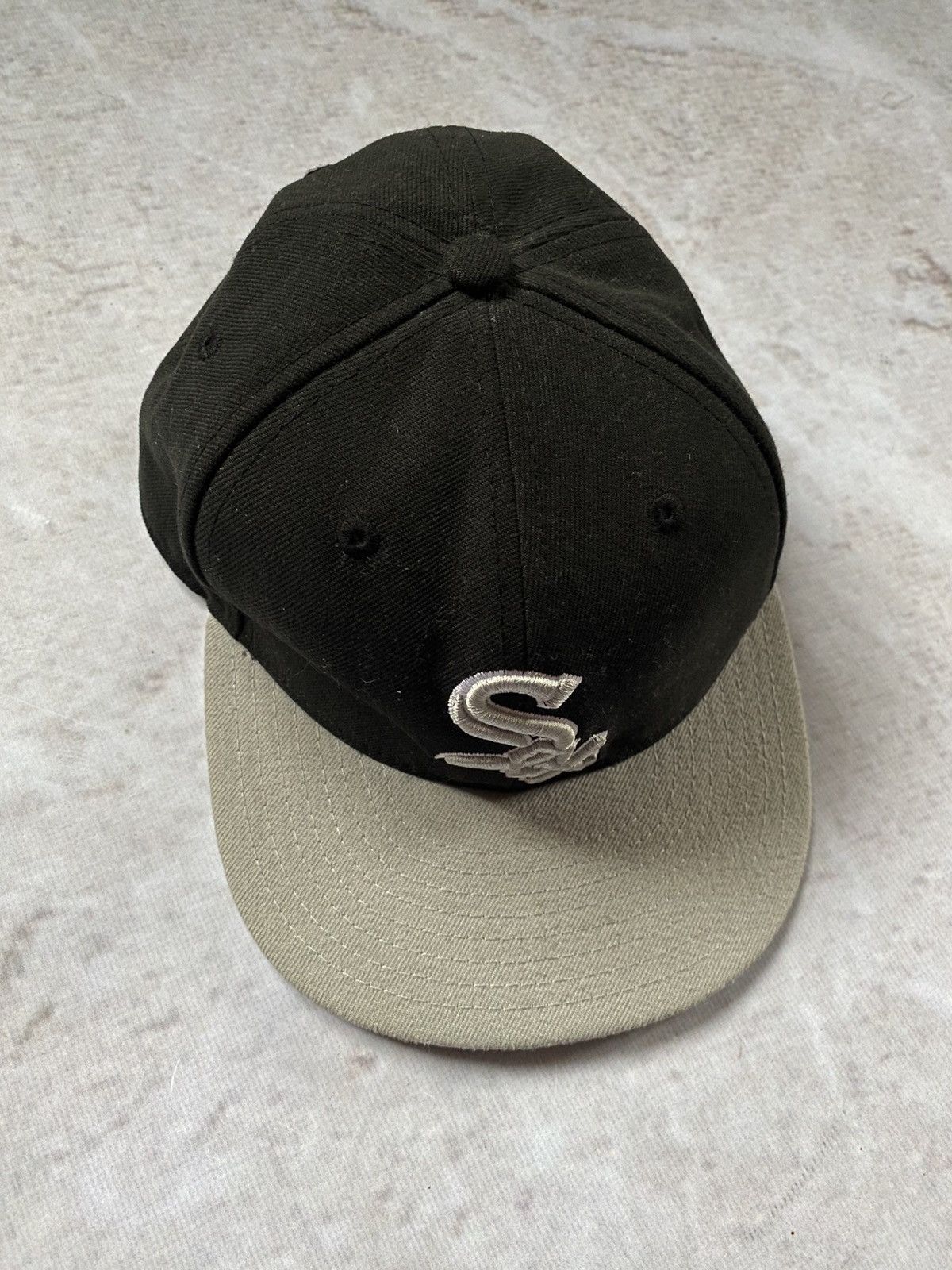 Hat Club × MLB × New Era Vintage 90s Chicago White Sox Cap Hat New Era Street Style Size 42 - 3 Thumbnail
