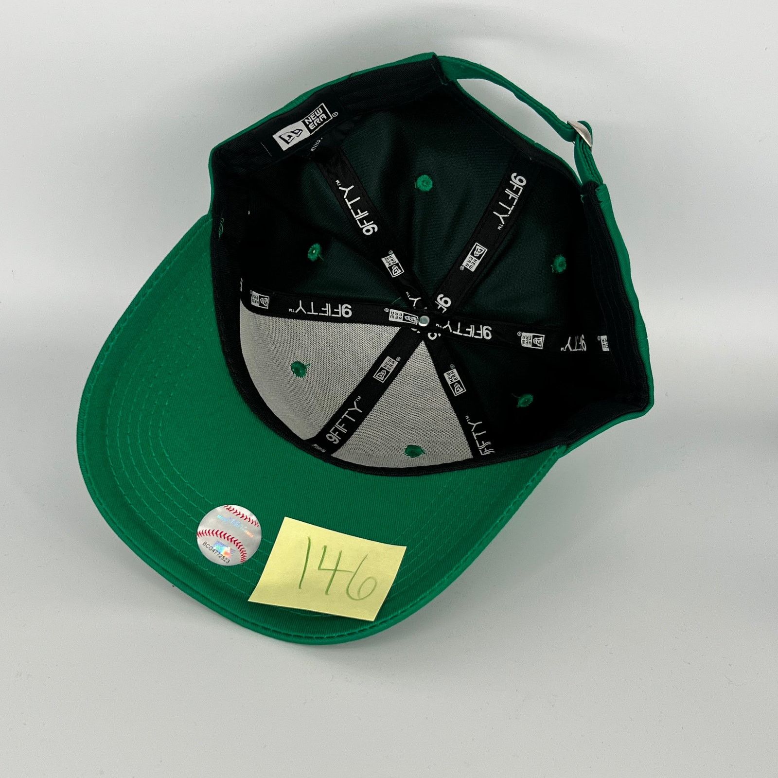 New Era Green New York Yankees New Era MLB 9Fifty Snapback Hat Size ONE SIZE - 4 Thumbnail
