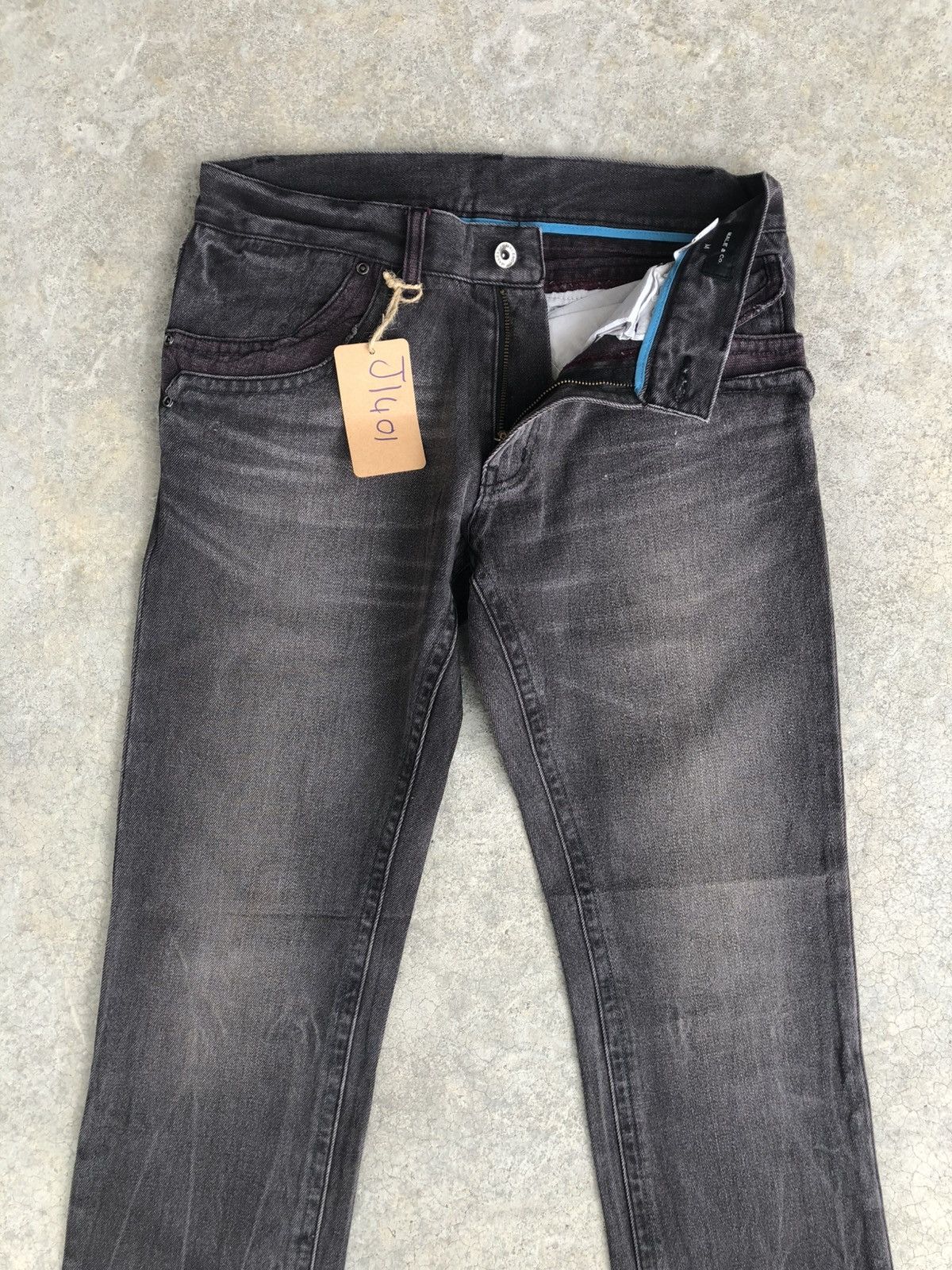 If Six Was Nine Flared Male Bootcut Jeans Distessed Denim Size US 31 - 3 Thumbnail