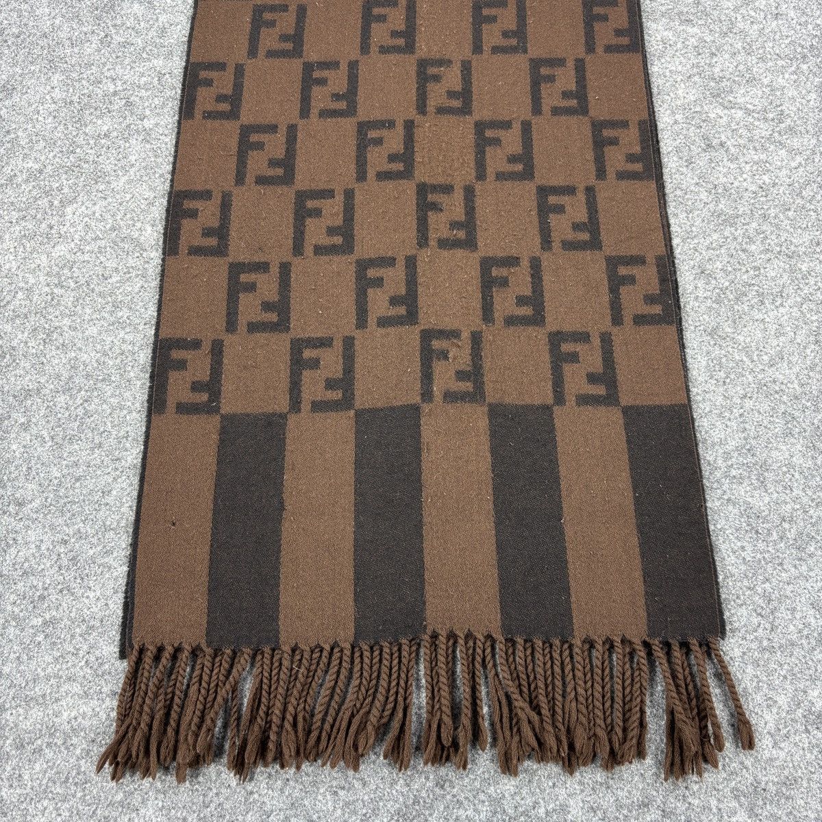 Fendi × Vintage Fendi Scarf # D743 # Muffler # Neckwear Size ONE SIZE - 5 Thumbnail