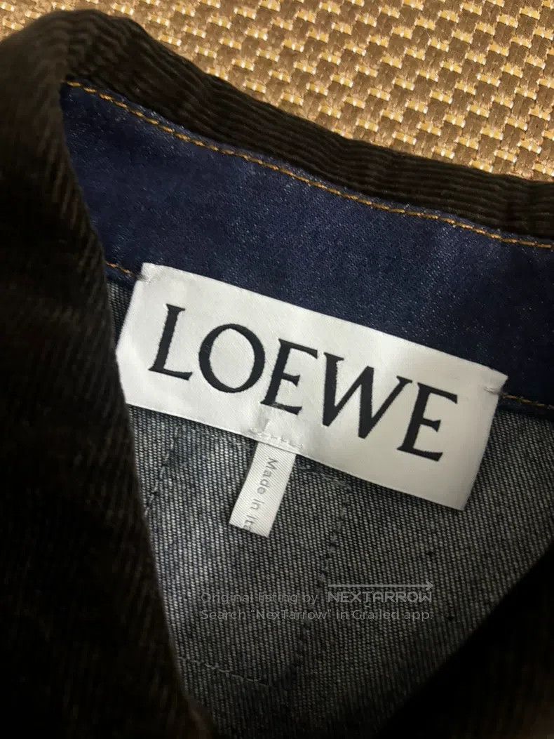 Loewe Loewe Solid Color Single-Breasted Collar Loose Long Sleeve Size US M / EU 48-50 / 2 - 3 Thumbnail