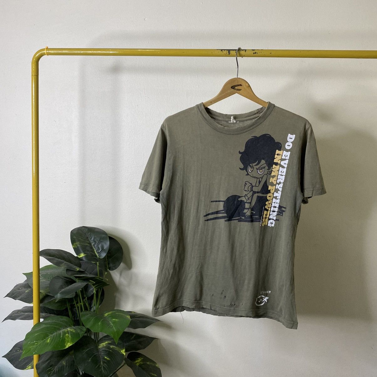 Japanese Brand Vintage 2000s FR/Lame Monger By Baron Ueda Illustrator Tee Size US S / EU 44-46 / 1 - 1 Thumbnail