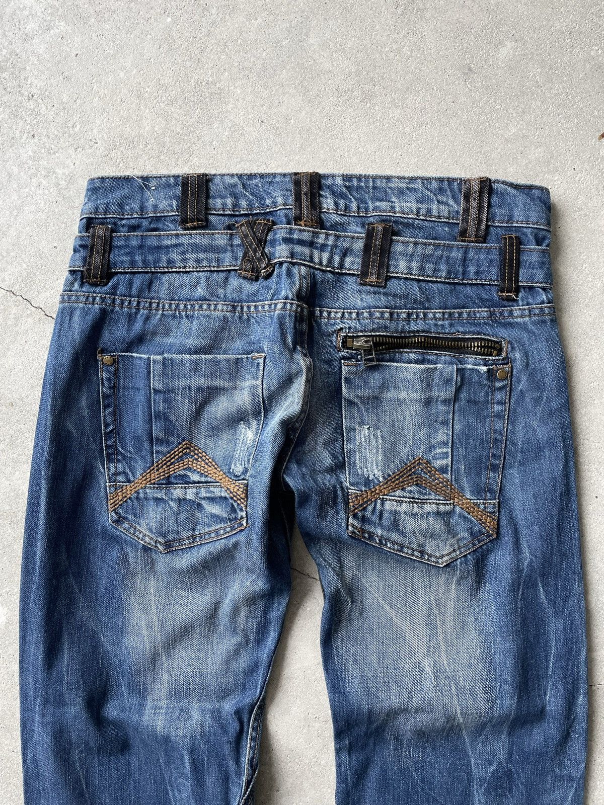 Japanese Brand × Vintage Vintage Southern jeans distressed denim baggy Size US 32 / EU 48 - 5 Thumbnail