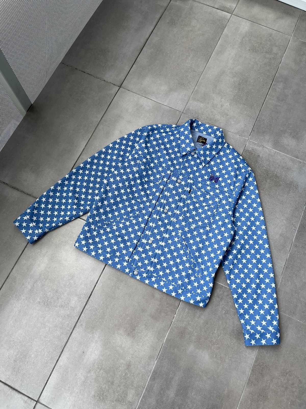 Needles !DS! SS23 Needles Butterfly Logo Penny Jean Star Jacket Size US L / EU 52-54 / 3 - 4 Thumbnail