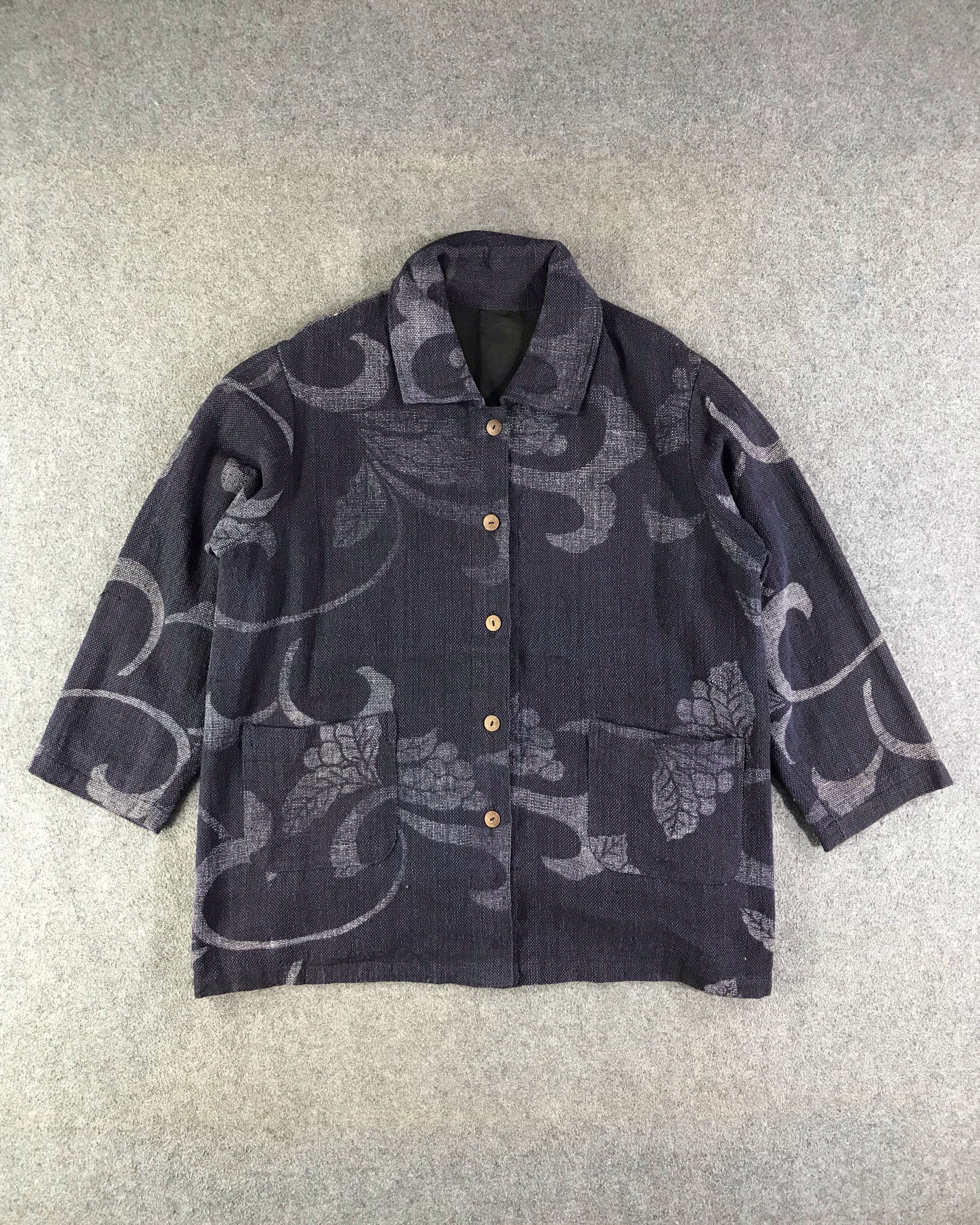 Japanese Brand Vintage Japanese Brand Printed Jacket JC228 Size US L / EU 52-54 / 3 - 1 Thumbnail