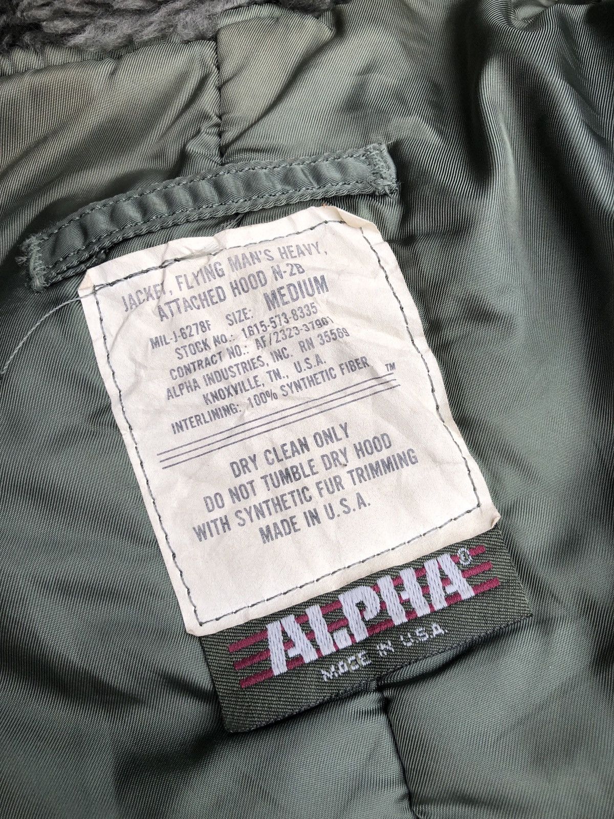 Alpha Industries ALPHA INDUSTRIES N-2B BOMBER JACKET Size US M / EU 48-50 / 2 - 10 Thumbnail