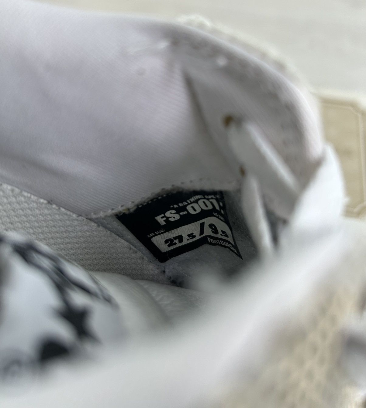 Bape VERY RARE OG 2002 A BATHING APE SNAKESKIN BAPESTA Size US 9.5 / EU 42-43 - 10 Thumbnail