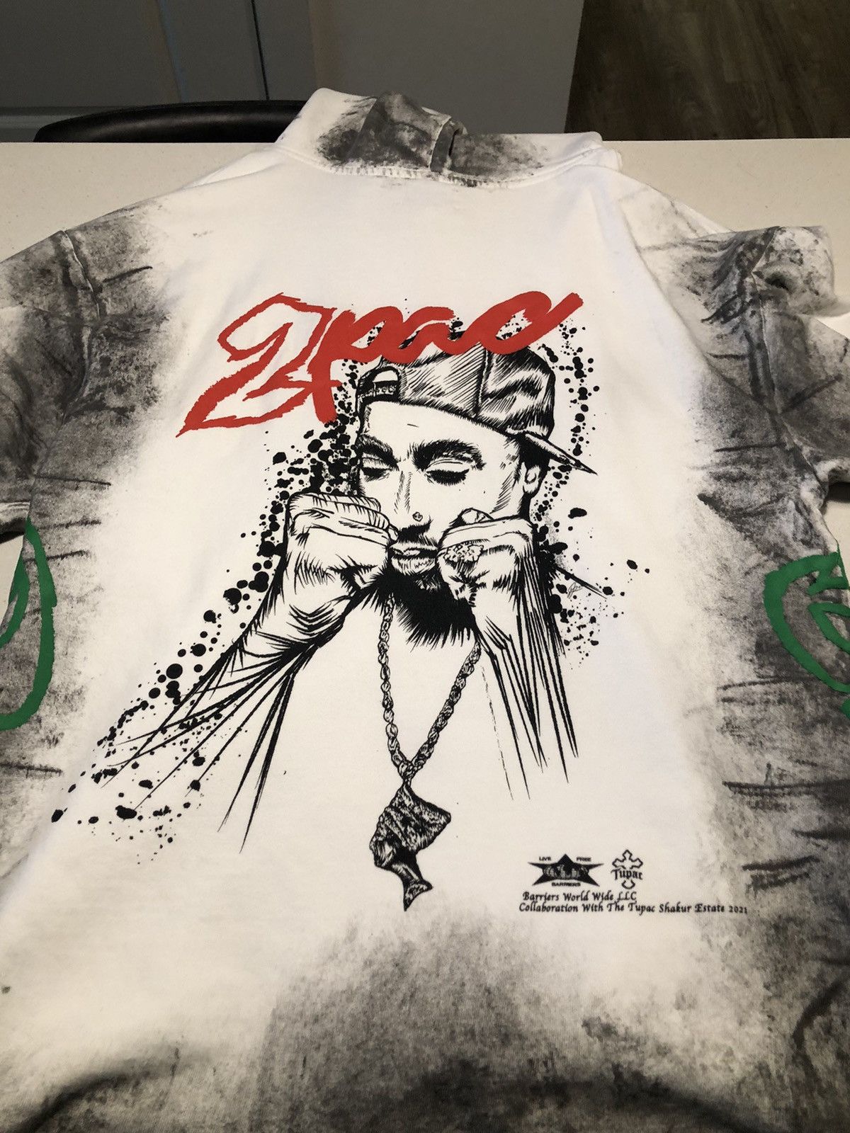 Barriers Barriers Tupac Size XXL Complex Con Exclusive Size US XXL / EU 58 / 5 - 7 Thumbnail
