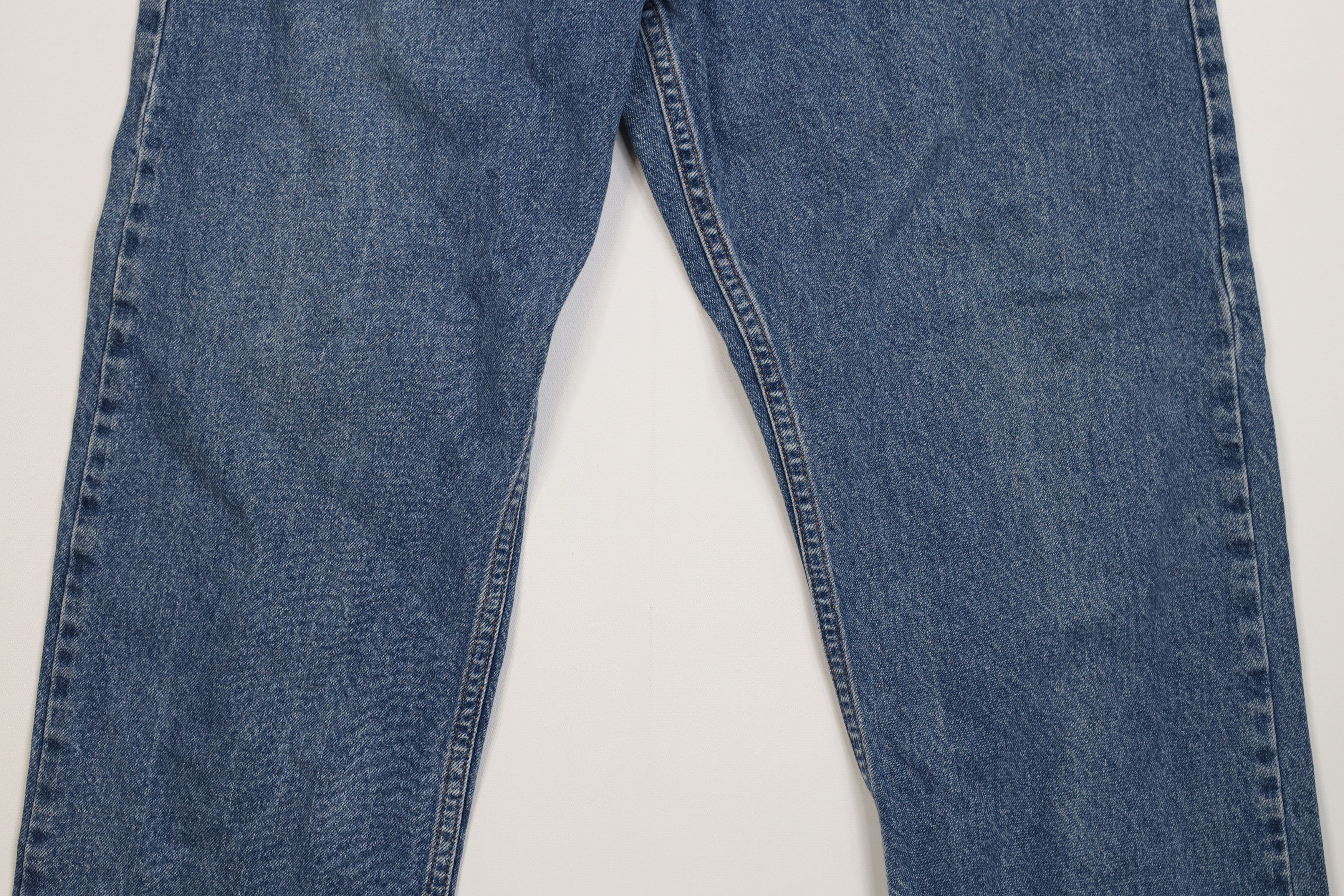 Tommy Hilfiger Vintage 90s Tommy Hilfiger Baggy Wide Leg Denim Jeans Blue Size US 36 / EU 52 - 3 Thumbnail