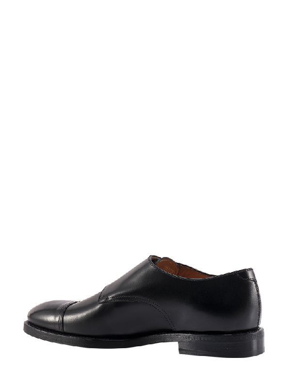 Brunello Cucinelli o1w1db10725 Monk Strap Leather Shoes in Black Size US 10.5 / EU 43-44 - 3 Thumbnail