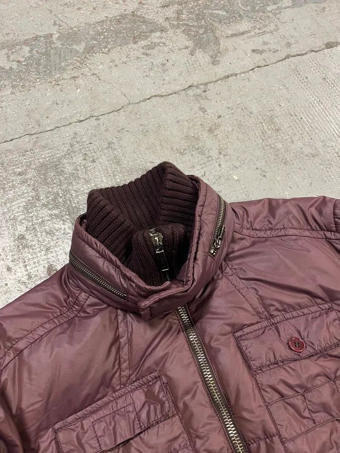 Dirk Bikkembergs Bikkembergs Multi-Pocket Mauve Nylon Puffer Jacket Size US M / EU 48-50 / 2 - 6 Thumbnail