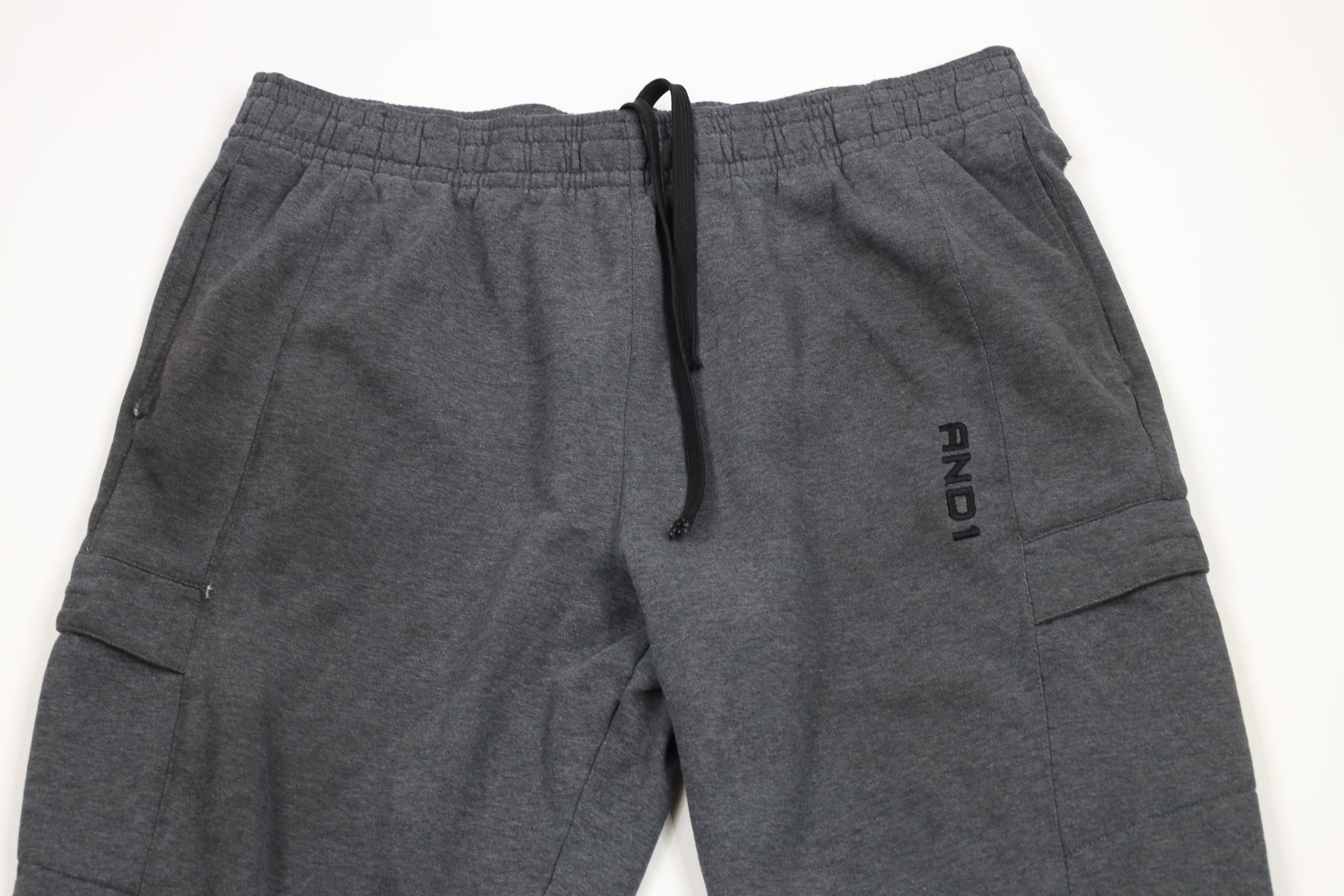 Vintage Vintage And1 AndOne Basketball Wide Leg Cargo Sweatpants Size US 42 / EU 58 - 2 Thumbnail