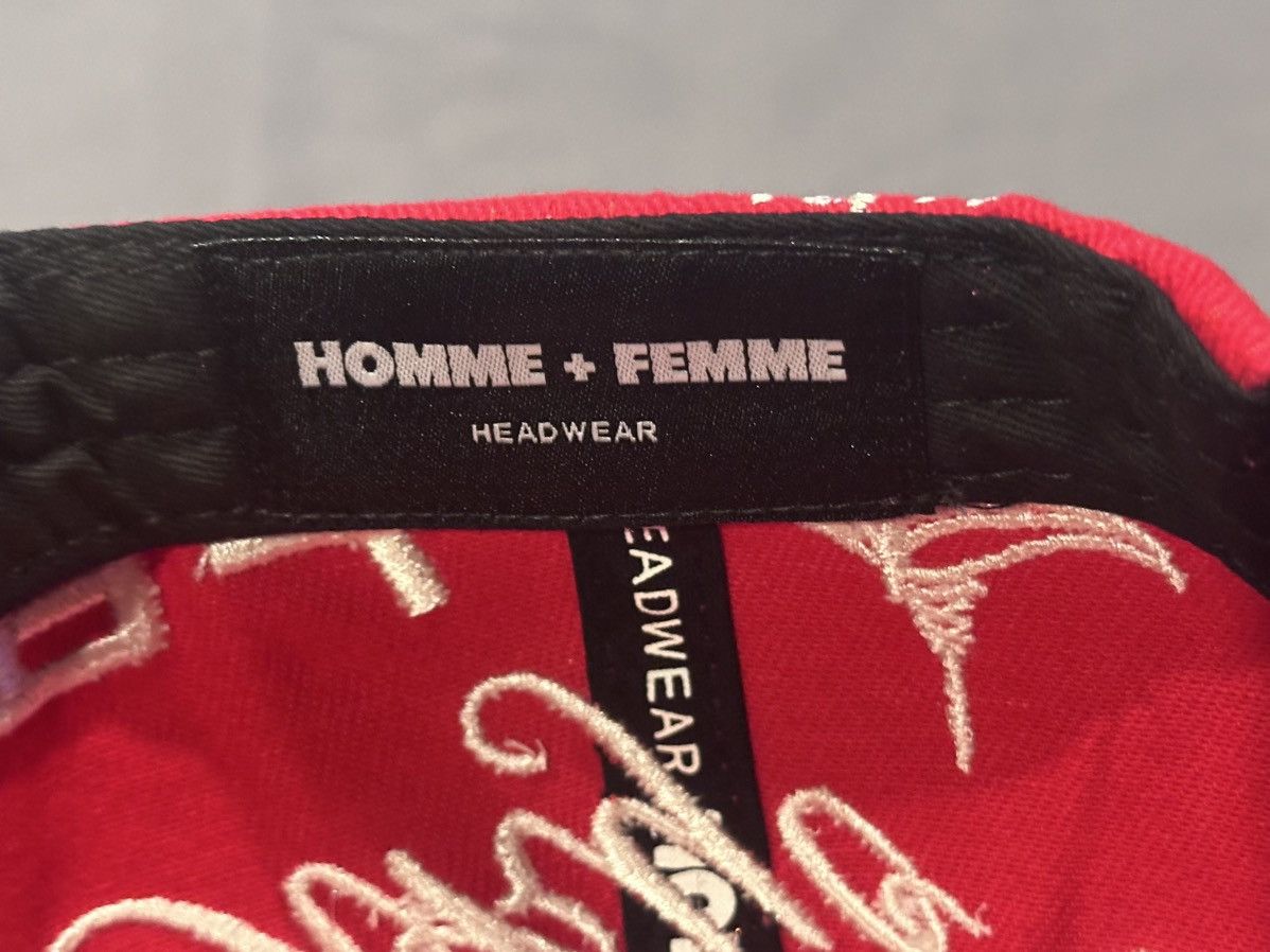 Homme + Femme La Homme + Femme Japan Gemstone snapback red hat. Size ONE SIZE - 6 Thumbnail