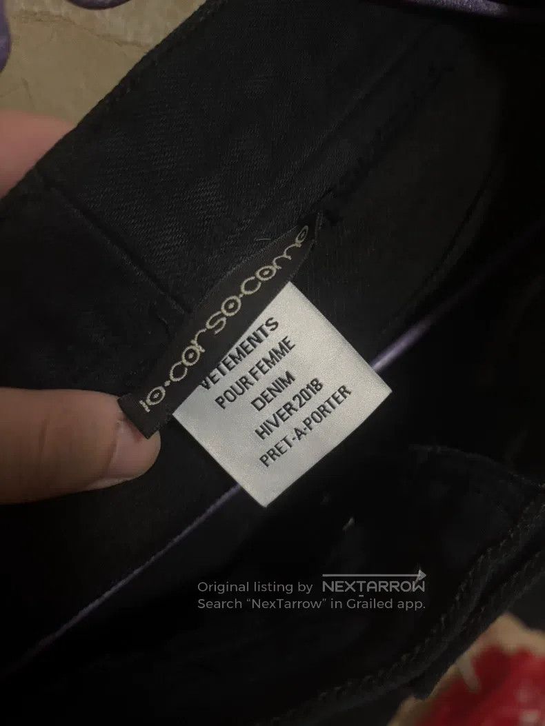 Vetements Vetements size S Patchwork Denim Pants Size US 27 - 3 Thumbnail