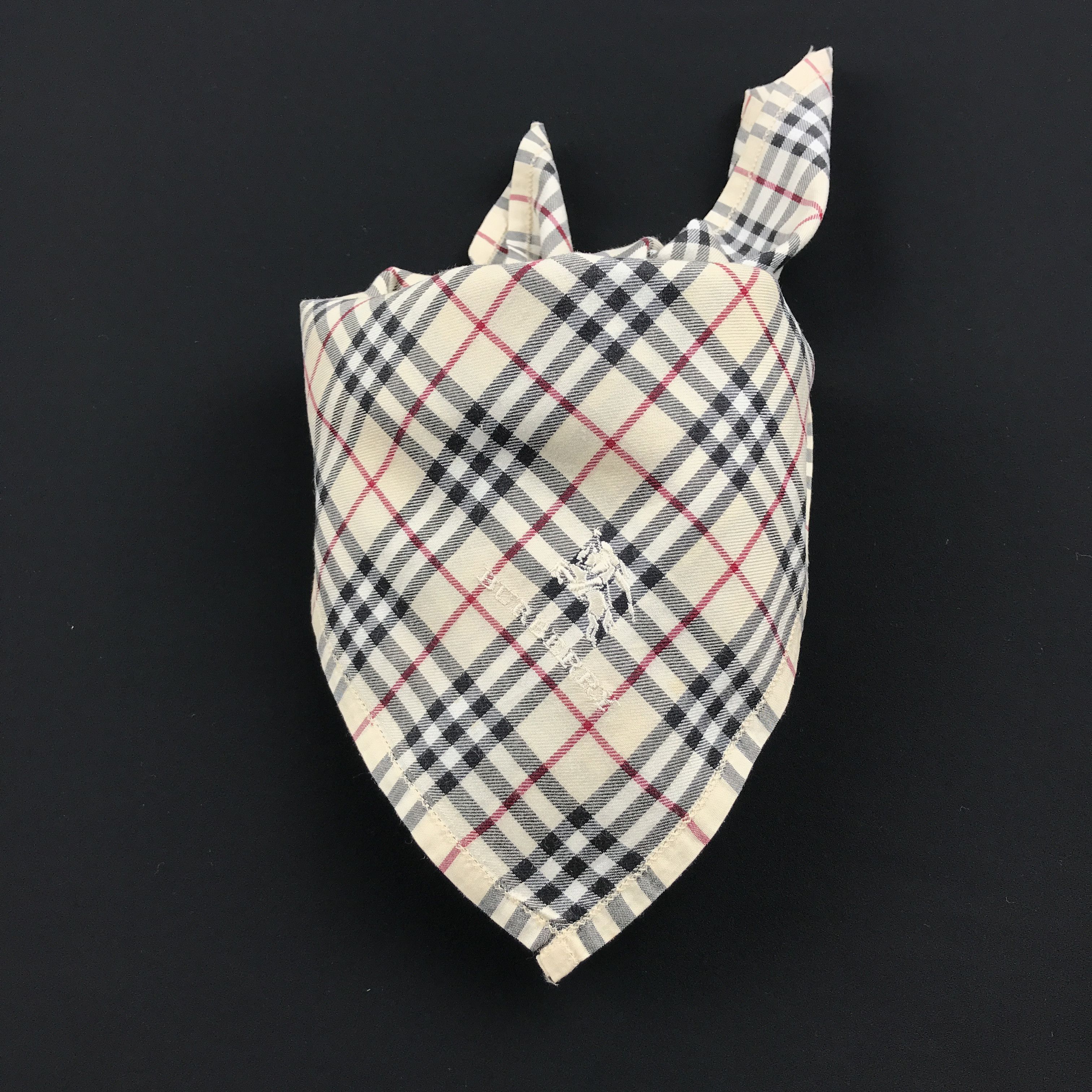 Burberry × Vintage Vintage Burberry Nova Check Bandana Neckerchief Handkerchief Size ONE SIZE - 4 Thumbnail
