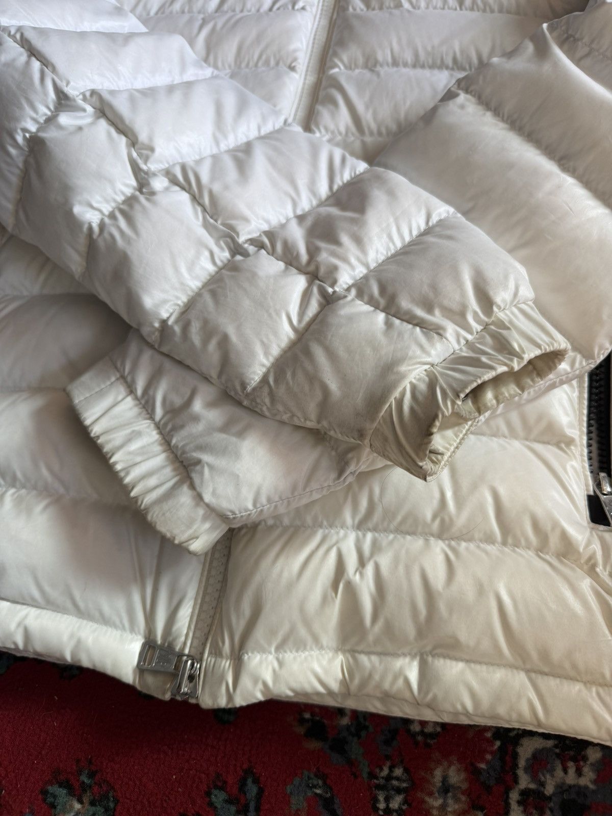 Moncler Galion down puffer jacket white size 3 Size US M / EU 48-50 / 2 - 4 Thumbnail